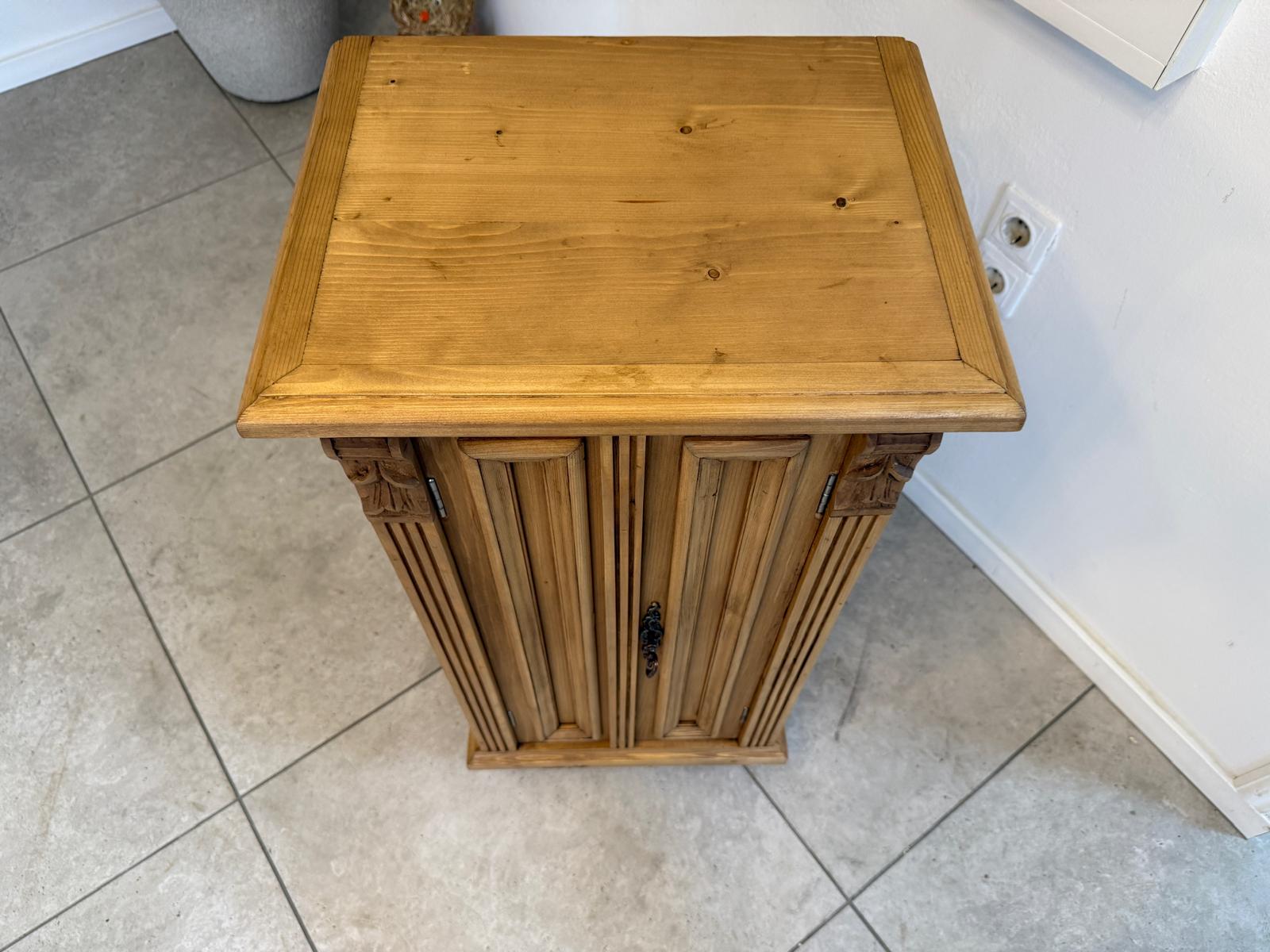 Bäuerliche Anrichte Kommode Laden Kasterl Antik Weichholz G2396