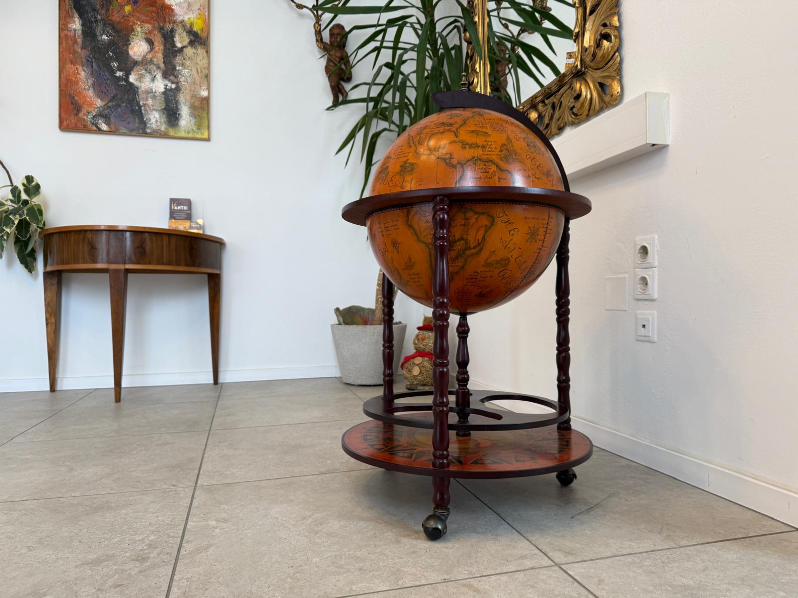  Barschrank Globusbar Barwagen Stilmöbel Dekobar D1001