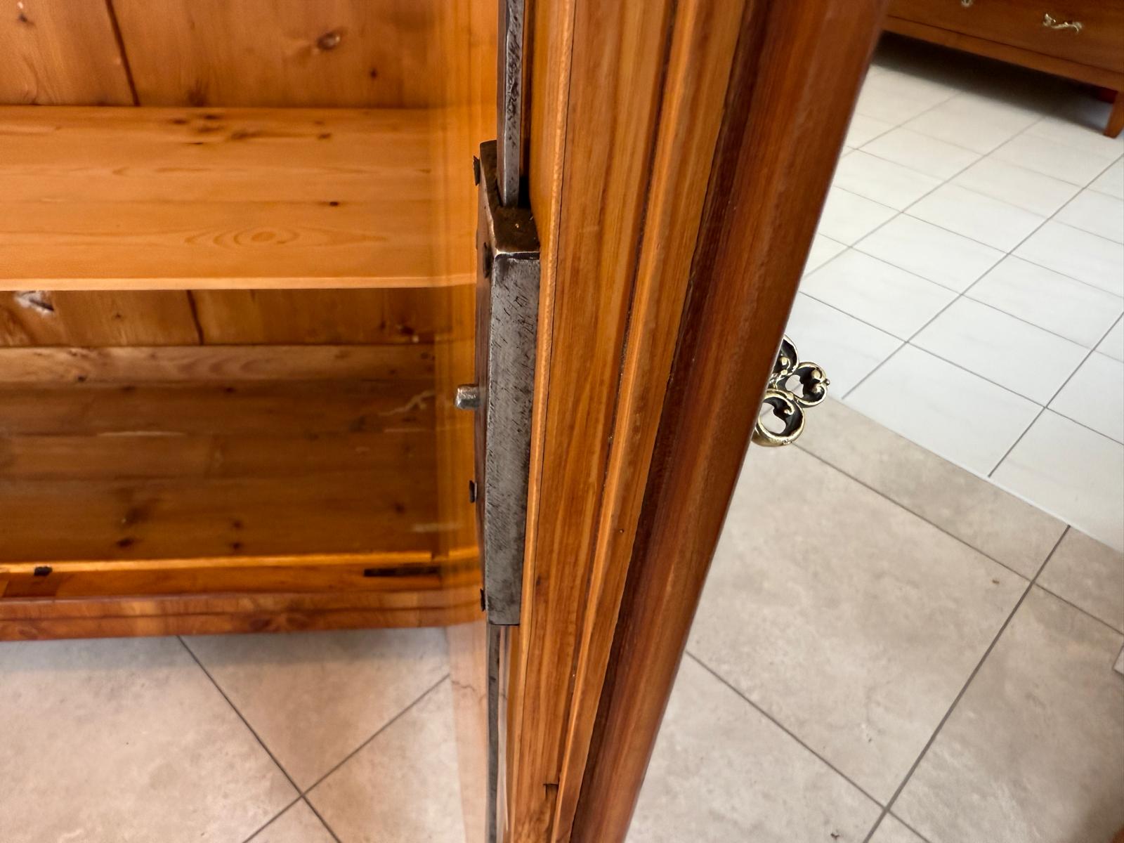 SALE Restaurierter Biedermeier Schrank Kirschholz Hallenschrank Antiquität G1827
