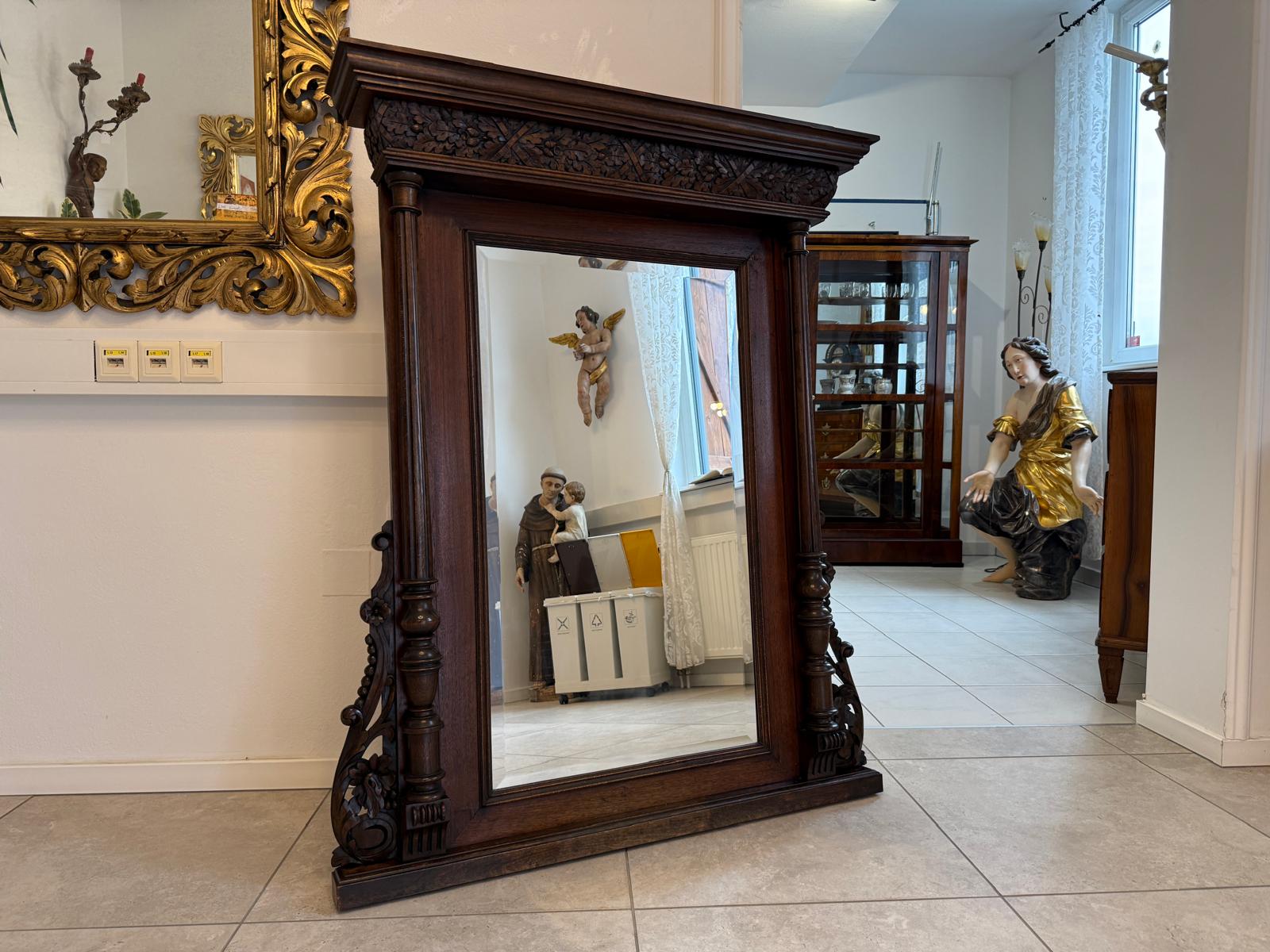 Gründerzeit Wandspiegel Dekospiegel Antik G2143