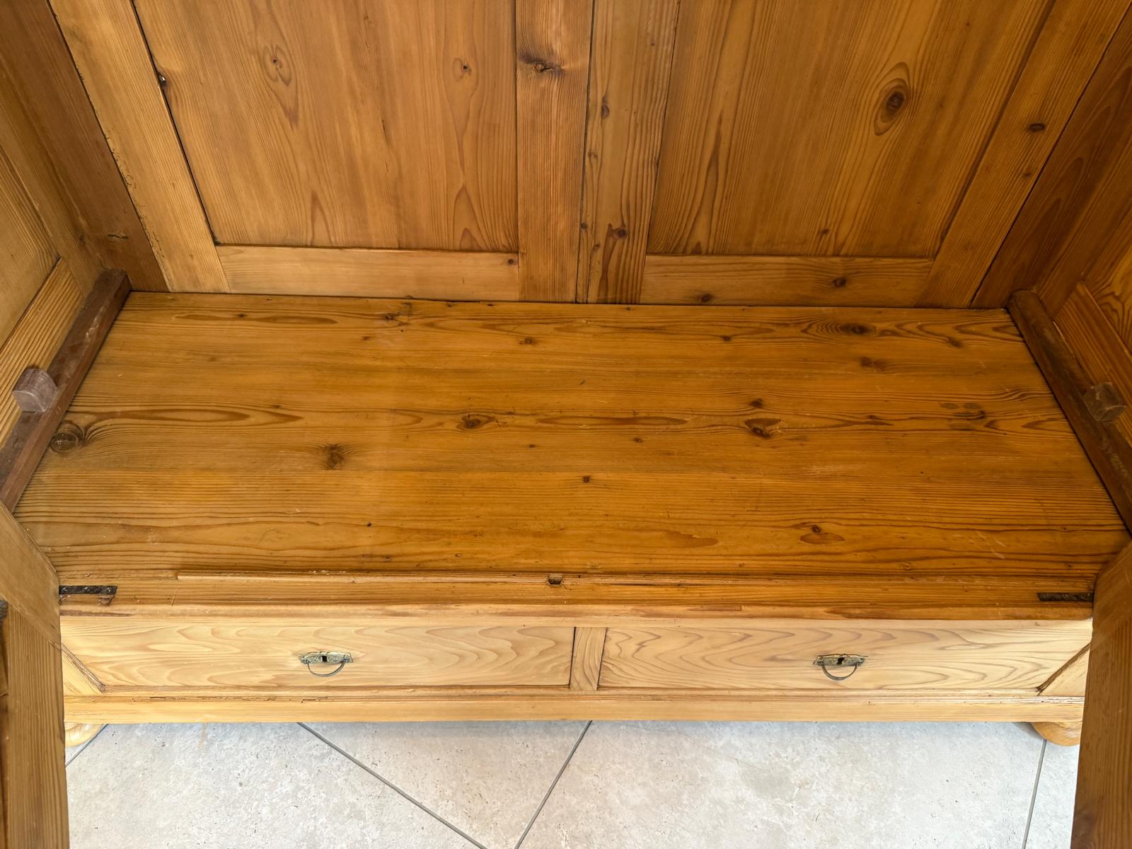 Sale Bauernschrank Biedermeierschrank Zerleger Antiquität Bauernmöbel G1906