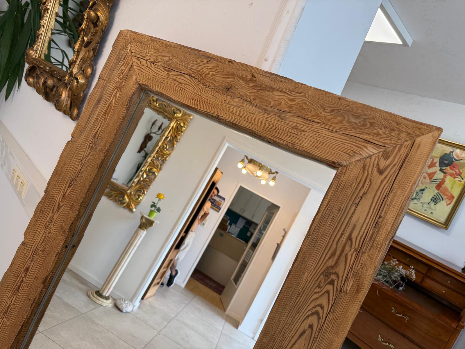 Wandspiegel Altholzspiegel  Bauernspiegel Rustikal G1916