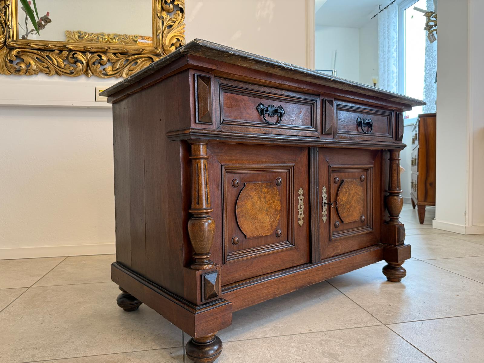 Sale Gründerzeit Anrichte Kommode Original Waschtisch G2142