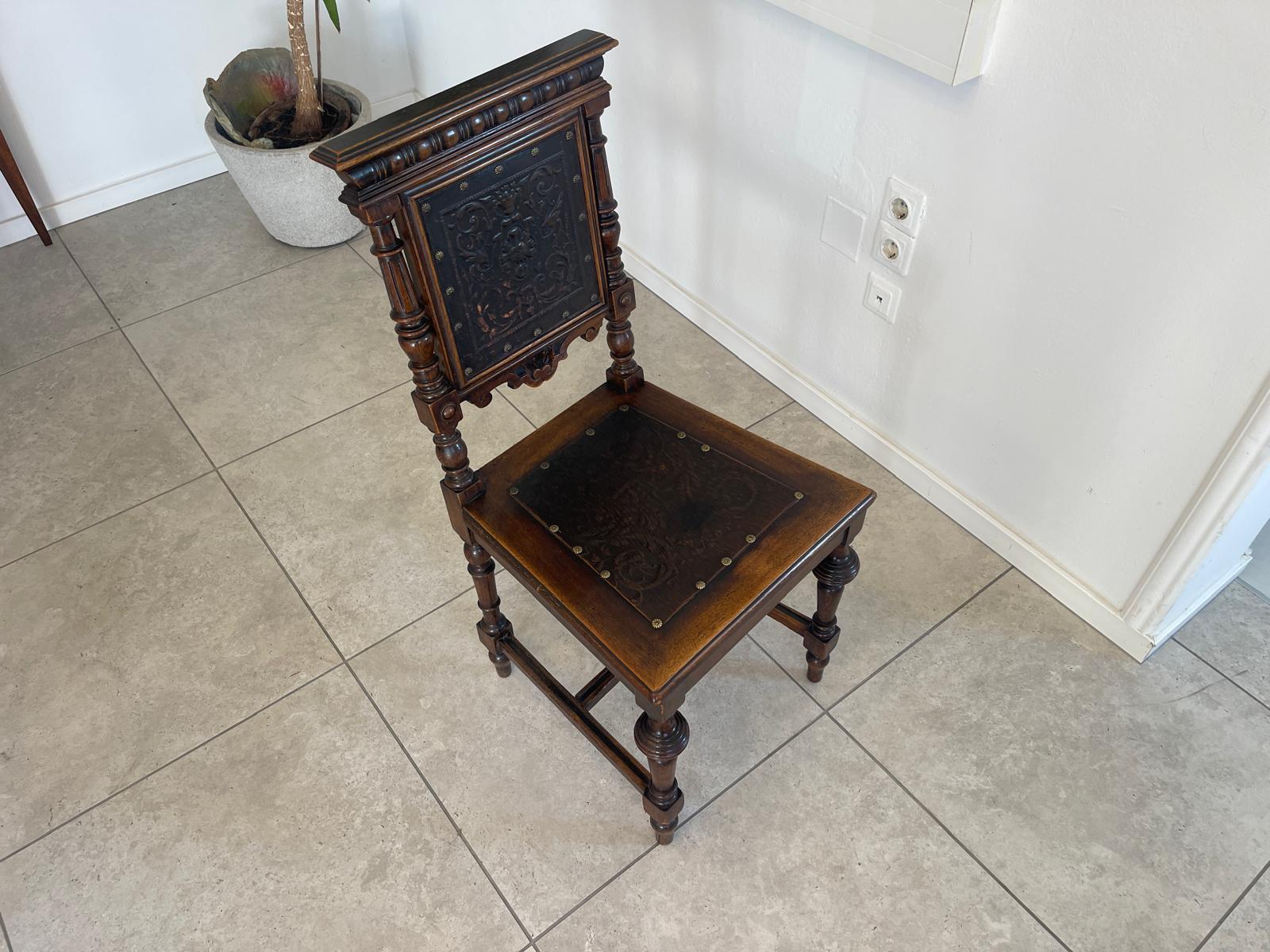 803030cd-aef8-4379-95d9-a072886c5522 Originaler Gründerzeit Sessel Stuhl Historismus Stuhl A5079