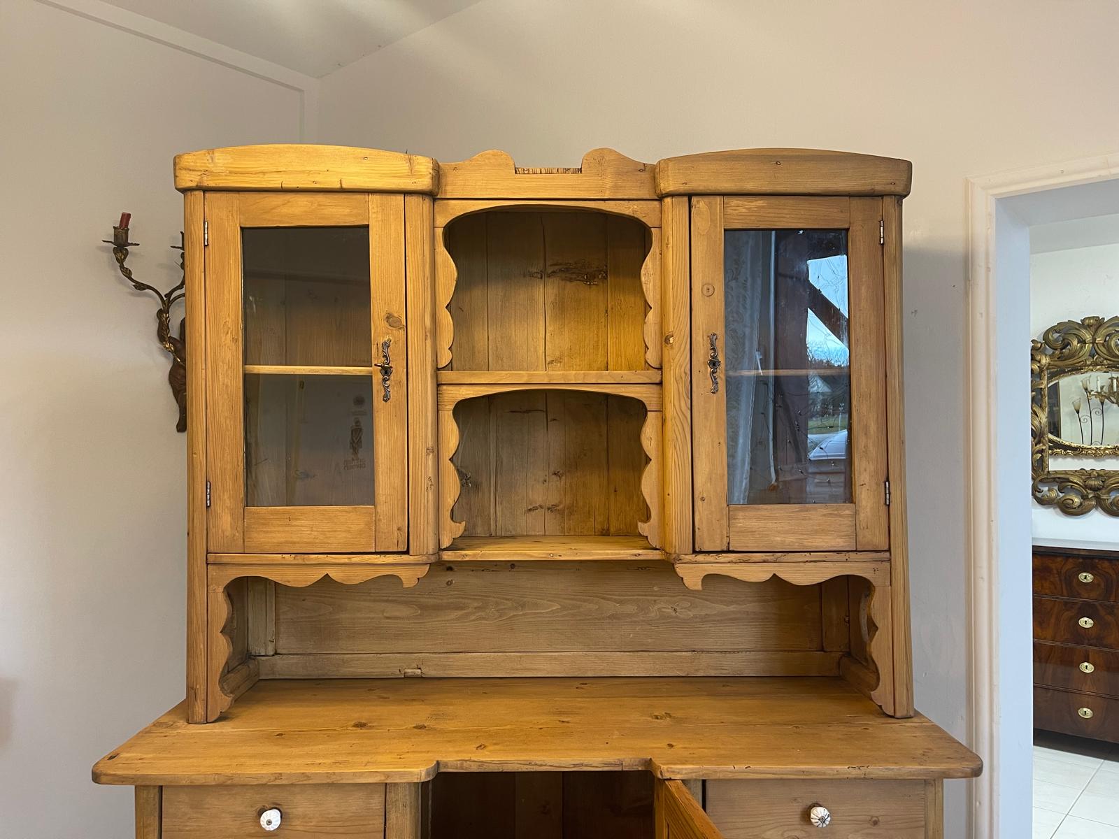 Jugendstil Küchenbuffet Küchenschrank Küchenkredenz A5159