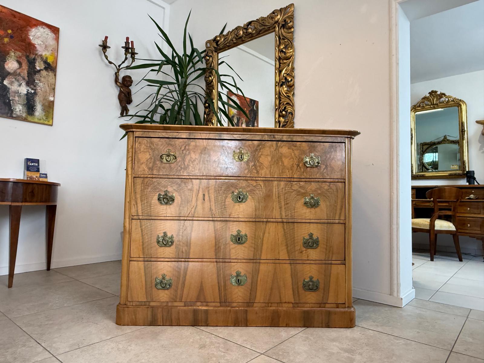 Biedermeier Schreibkommode Ladenkommode Original Antiquität D1007