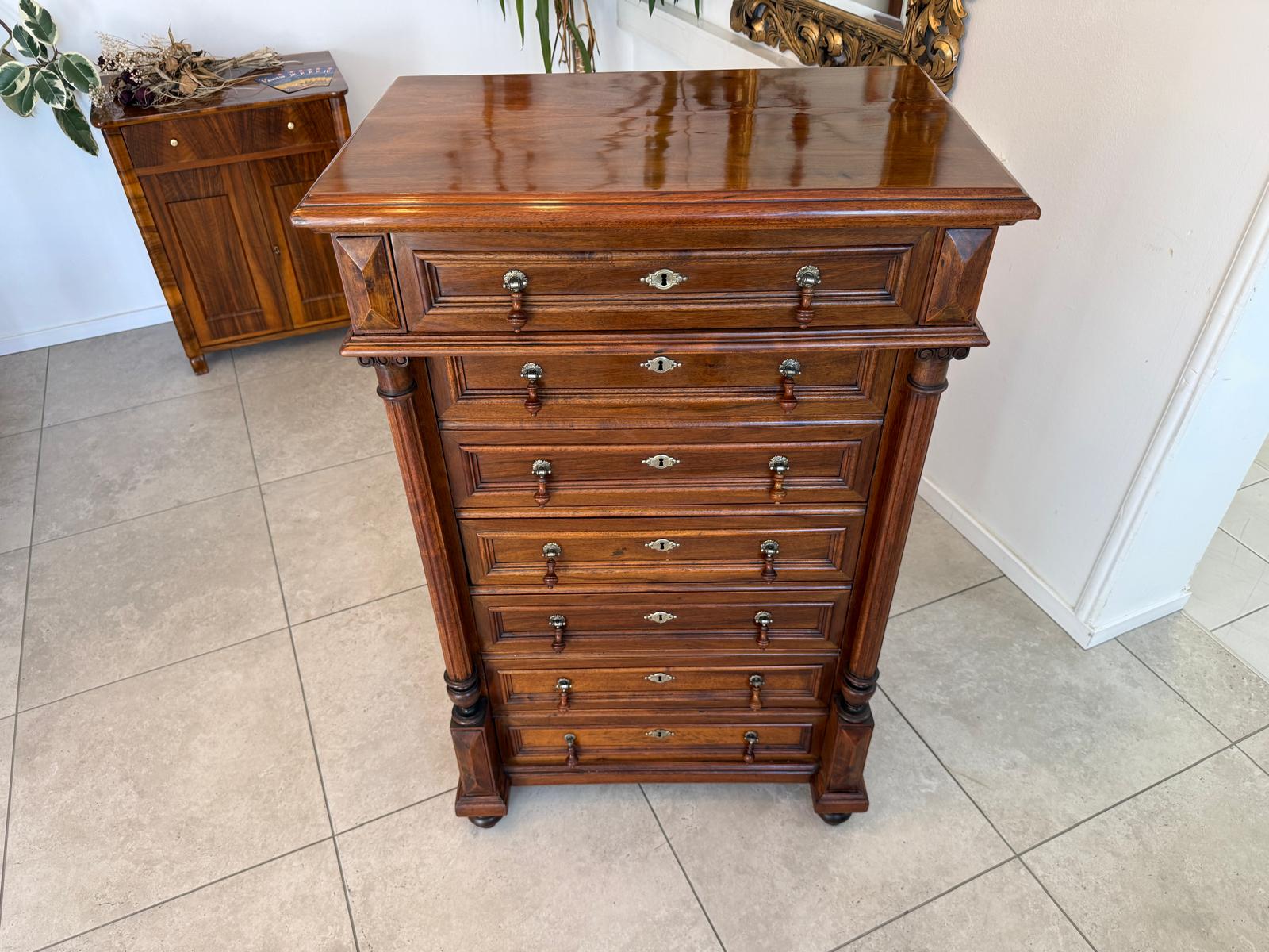 Restaurierte Gründerzeit 7 Ladenkommode Ladenkommode UnikatD2926