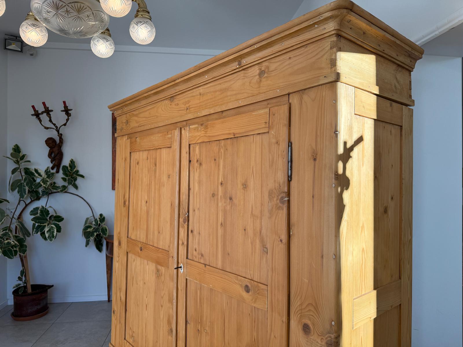 Originaler Bauernschrank Biedermeierschrank Hallenschrank Bauernkasten G2177