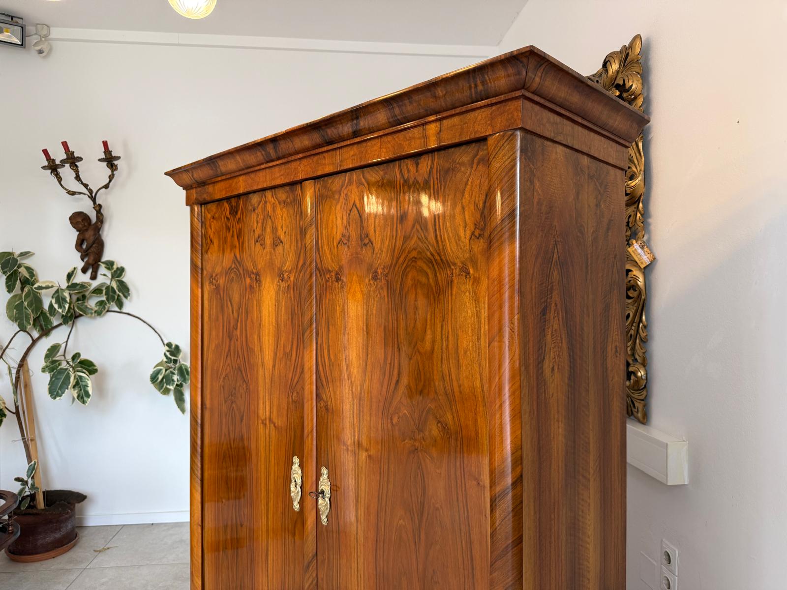 SALE Biedermeier Schrank Kleiderkasten Hallenschrank Antiquität Restauriert D2870