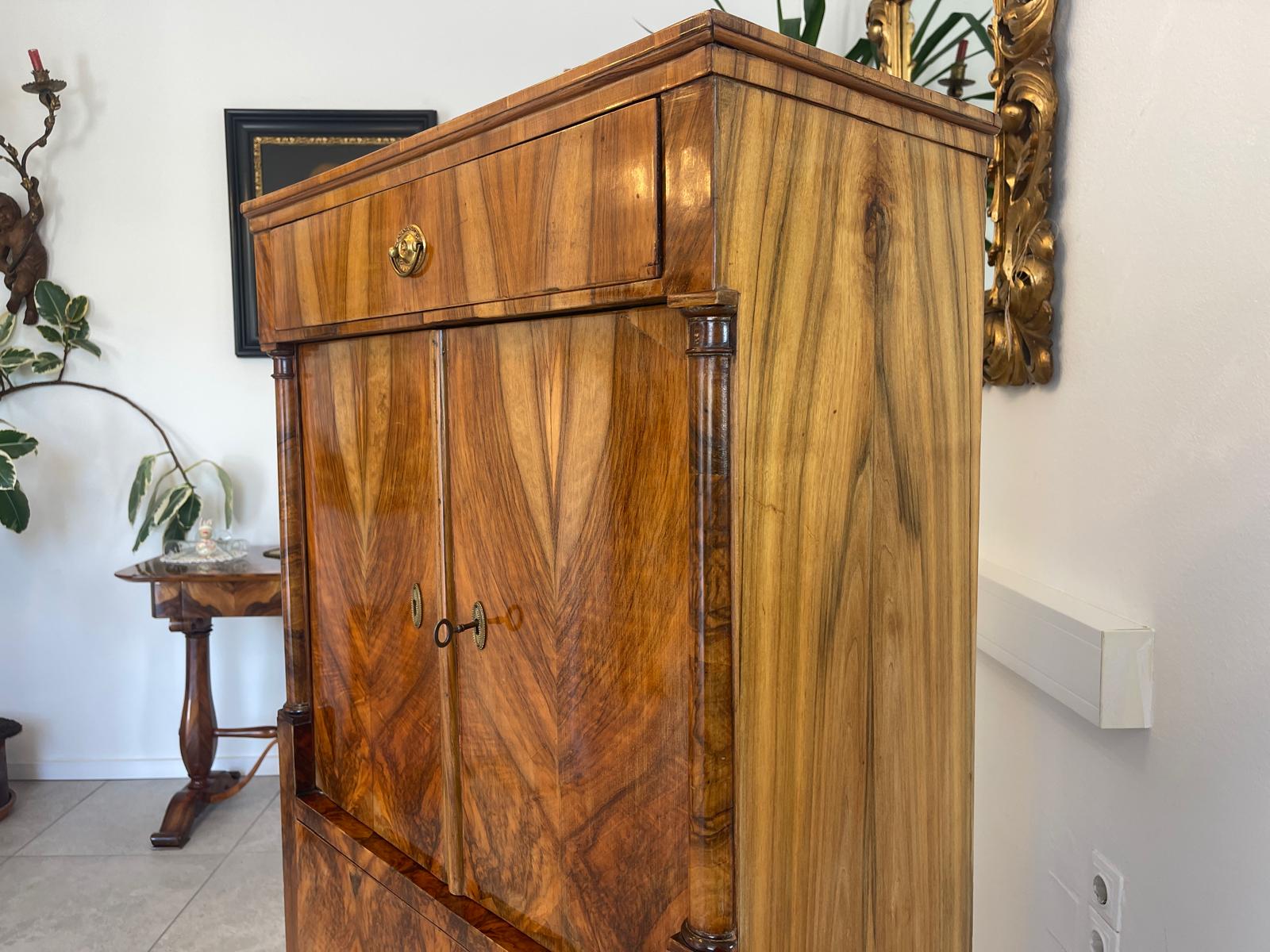 SALE Originaler Biedermeier Schrank Kabinettschrank Kasten Antiquität G1533