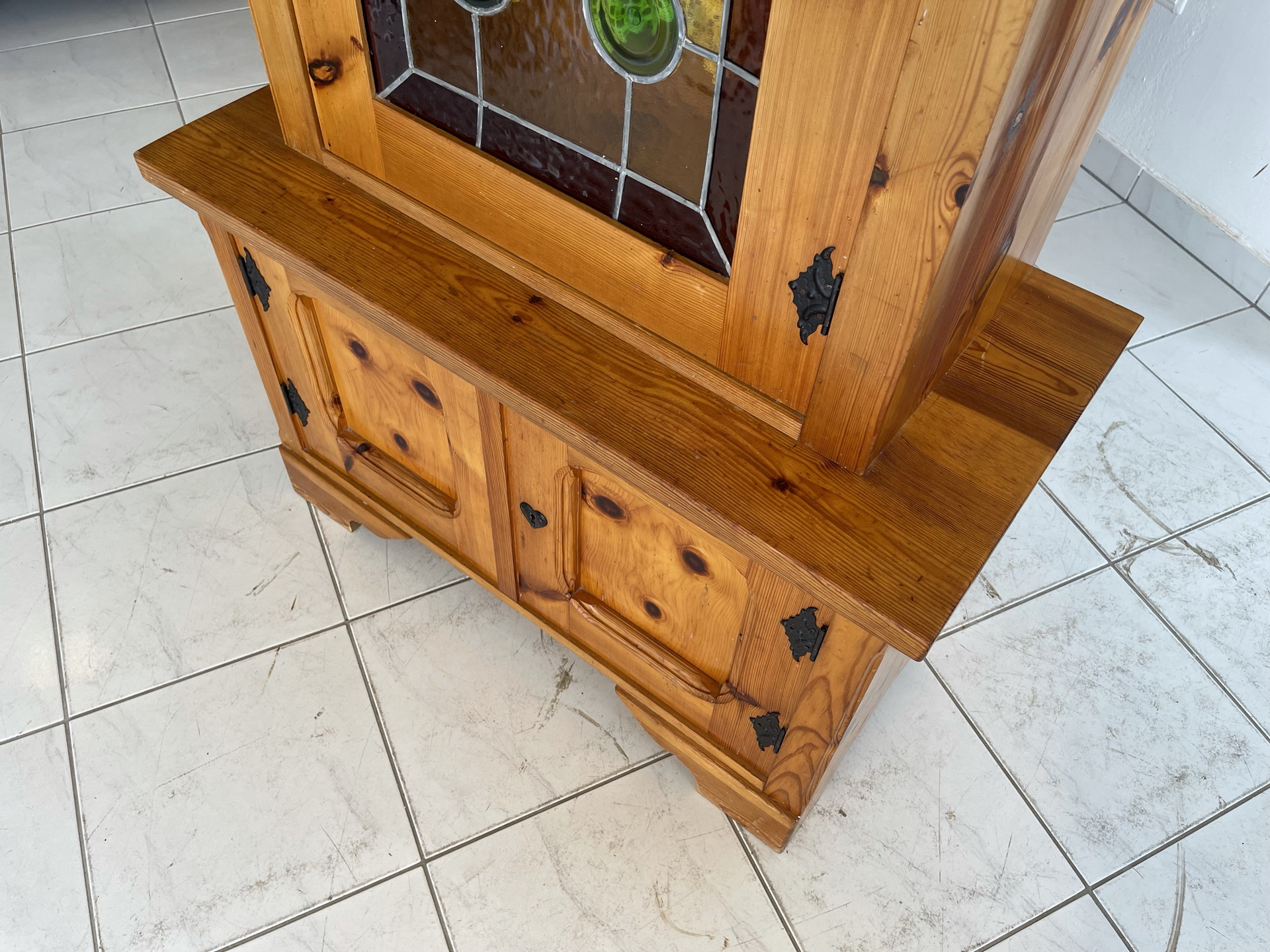 Jugendstil-Barock-Biedermeier_138iEcNOu4rjA8Cp bäuerlicher Schrank Speiskasten Bauernkasten Küchenschrank A2914