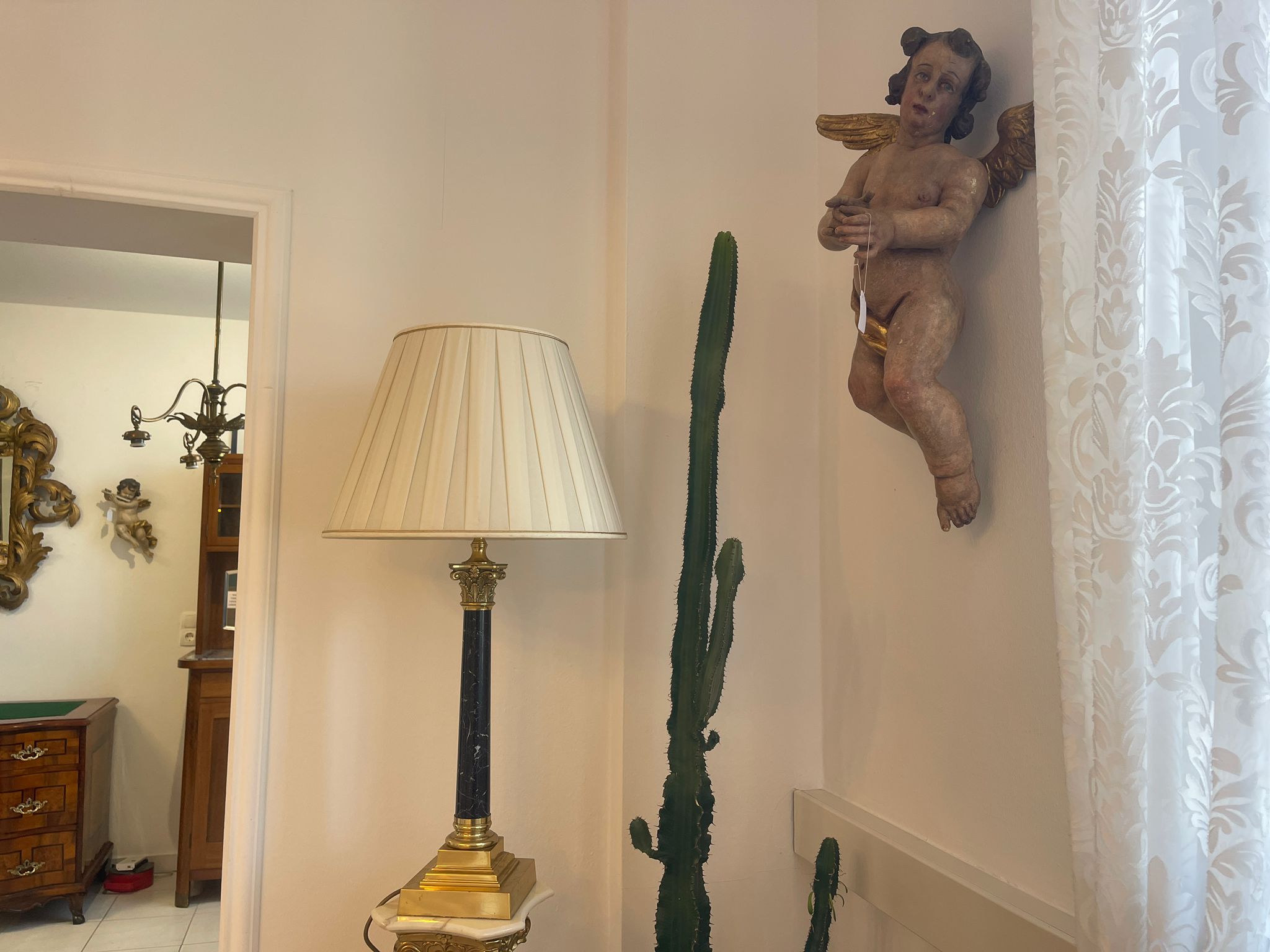 Standleuchte Lampe Alabaster Lampe Leseleuchte G1128