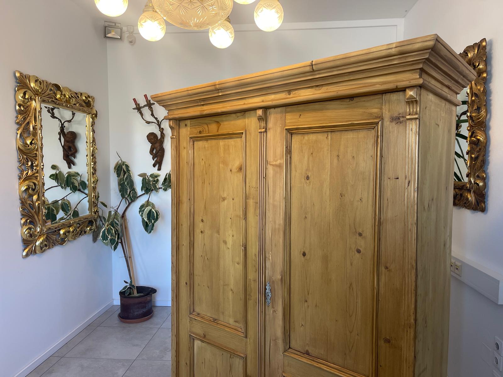 Sale Steirischer Biedermeier Bauernschrank Naturholzschrank Bauernmöbel Antik G1299