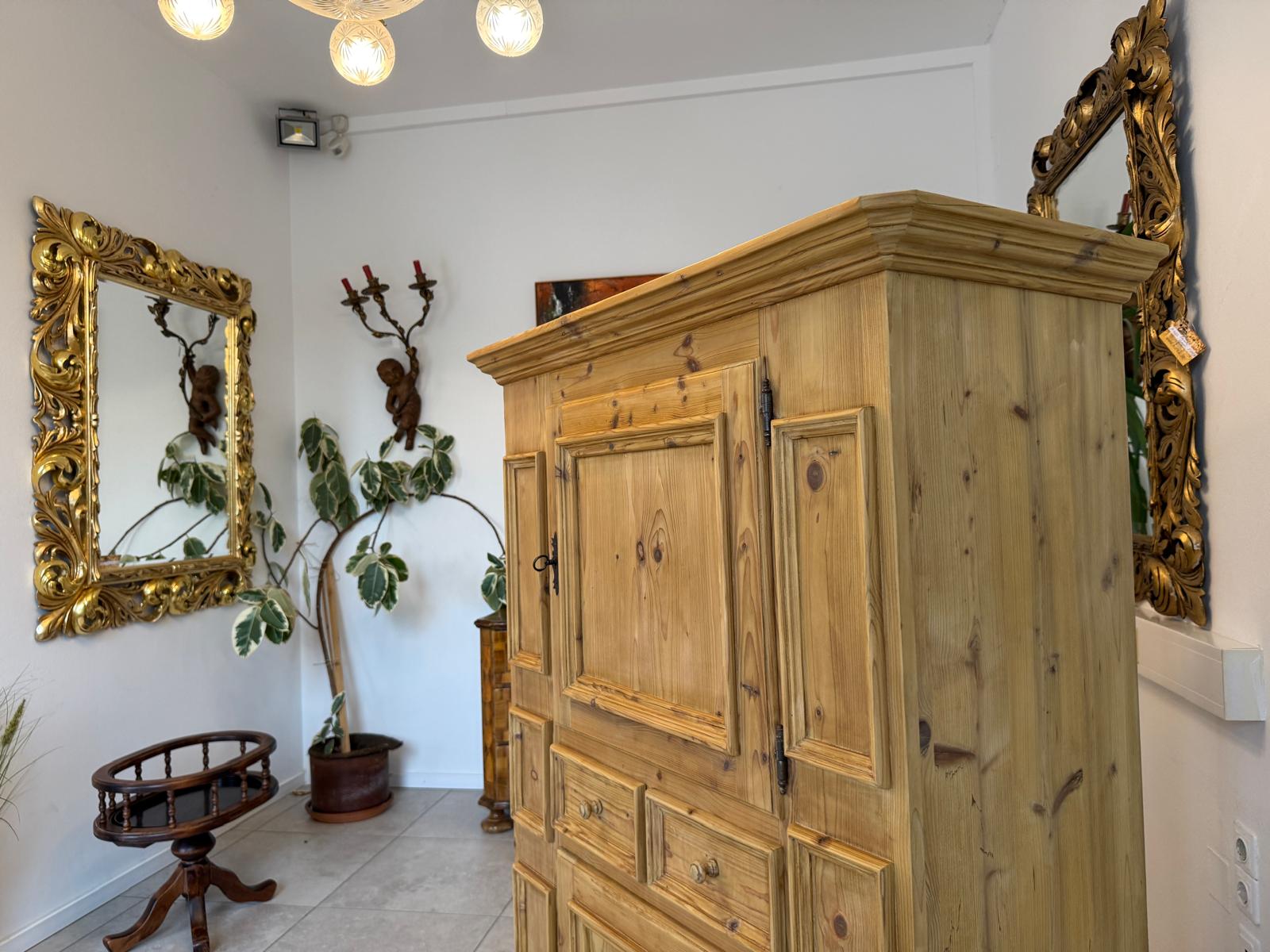 Speiskasten Biedermeier Bauernkasten Küchenschrank D2751
