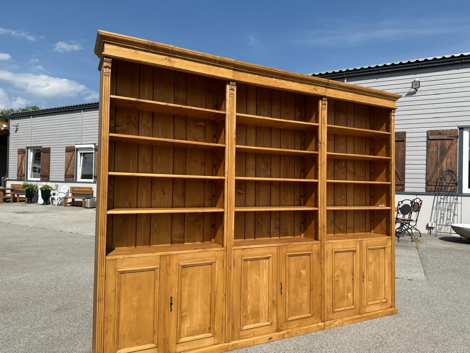 Grosses Bücherregal Stellage Bücherschrank Bauernkasten Bücherwand G1800