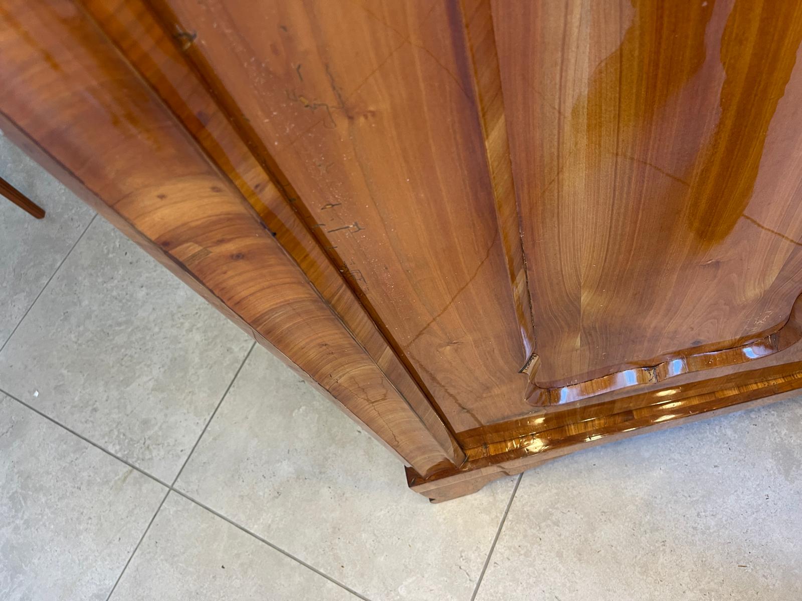 7933a8b3-ba2f-4472-8275-7964f0e75354 Sale Original Biedermeier Schrank Kasten Restauriert Kirschholz A5109