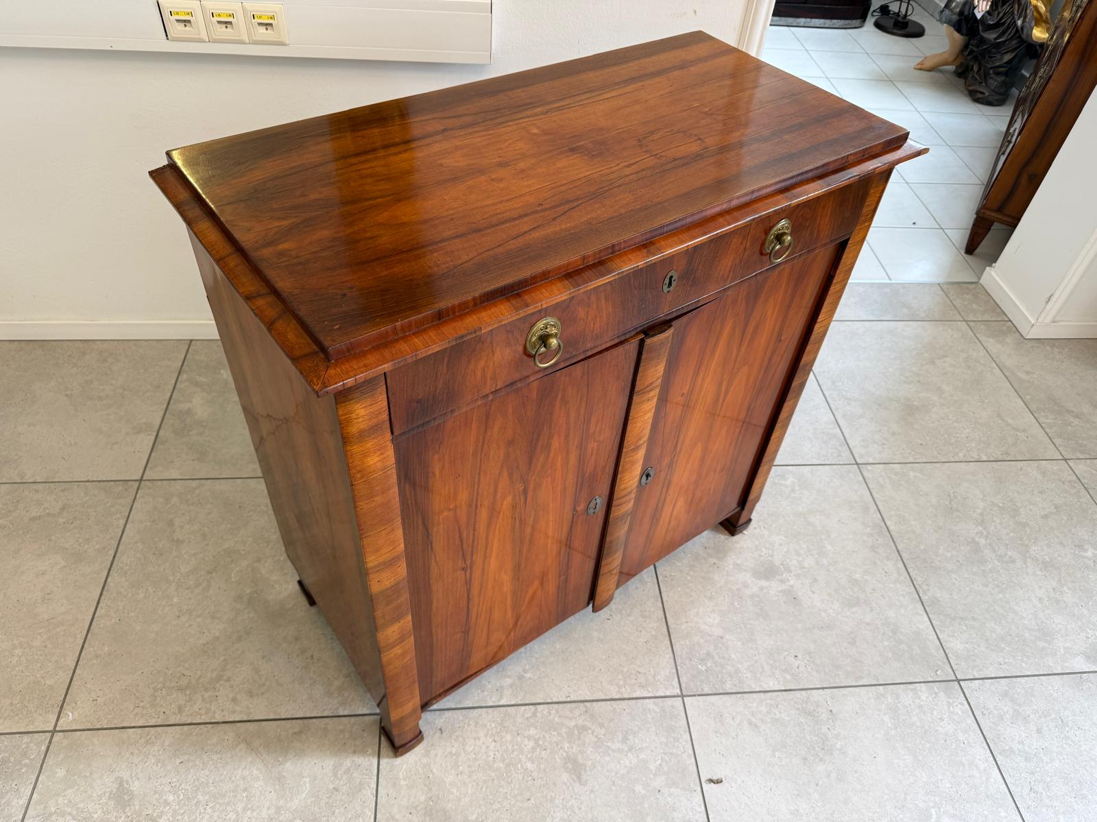Biedermeier Trumeau Anrichte Schrank Originalstück Authentikum D2385