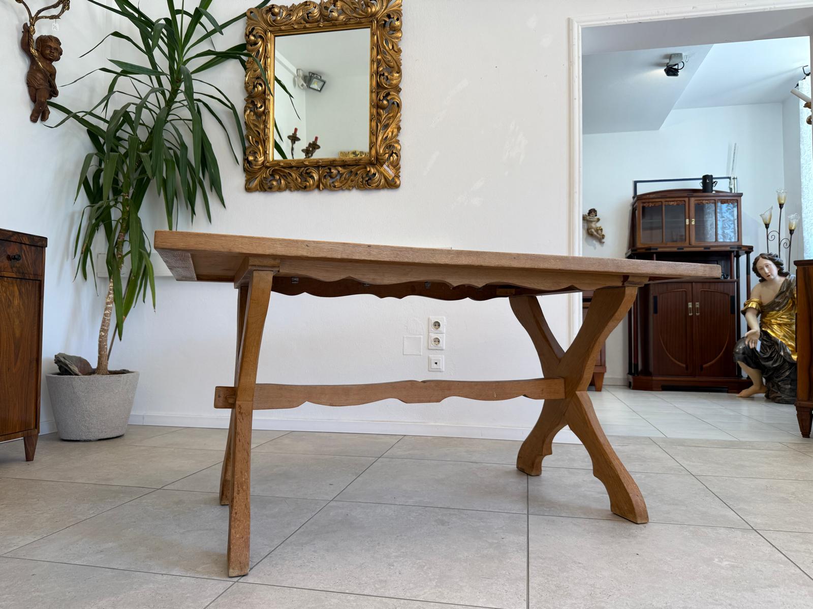 Bauerntisch Tafeltisch Tisch Eichenholz G1900