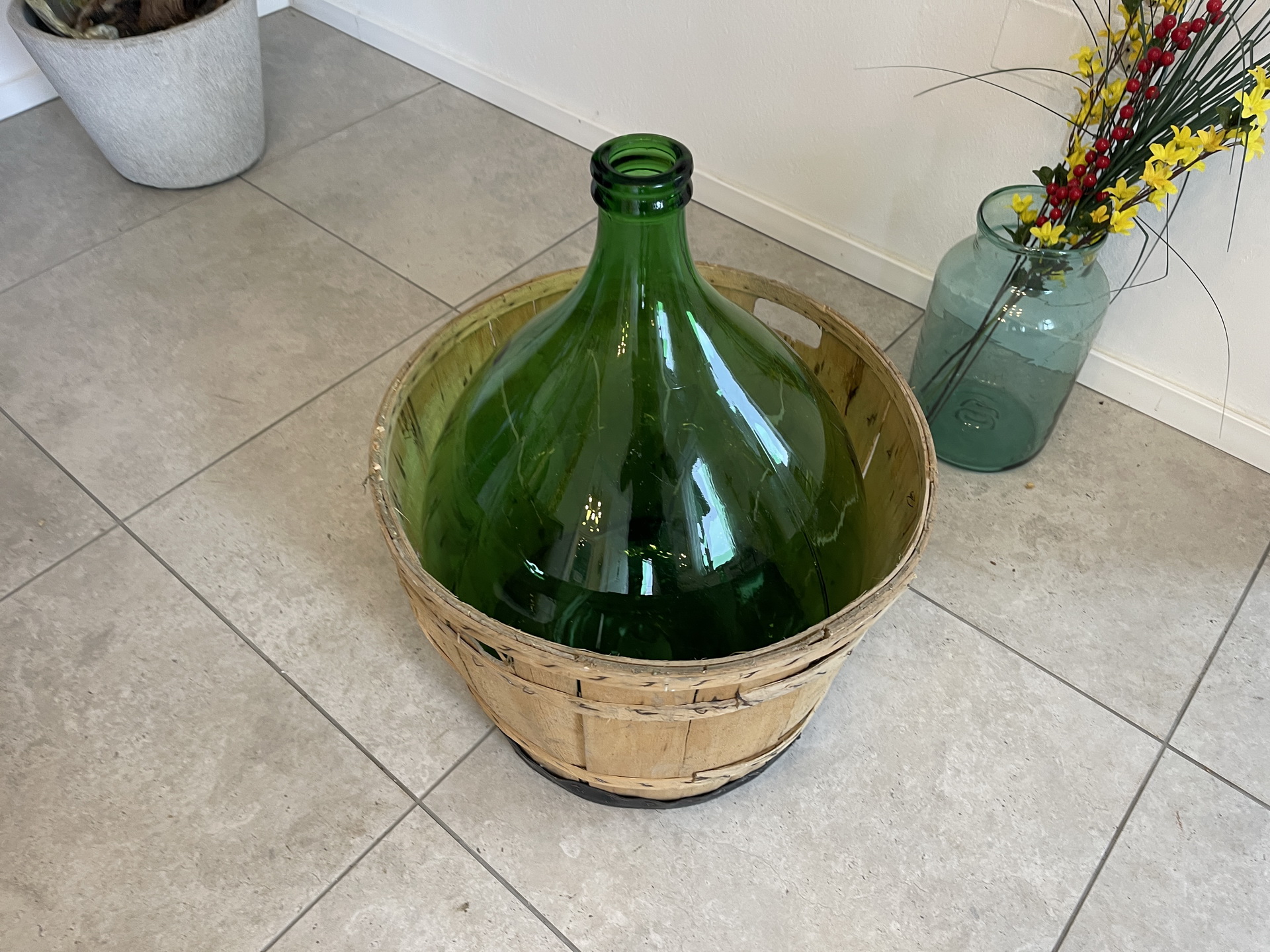 IMG_4338eZPJlrZP5NLh1 Alte Ballonflasche Weinballon, Gärballon, Ballonflasche A4717