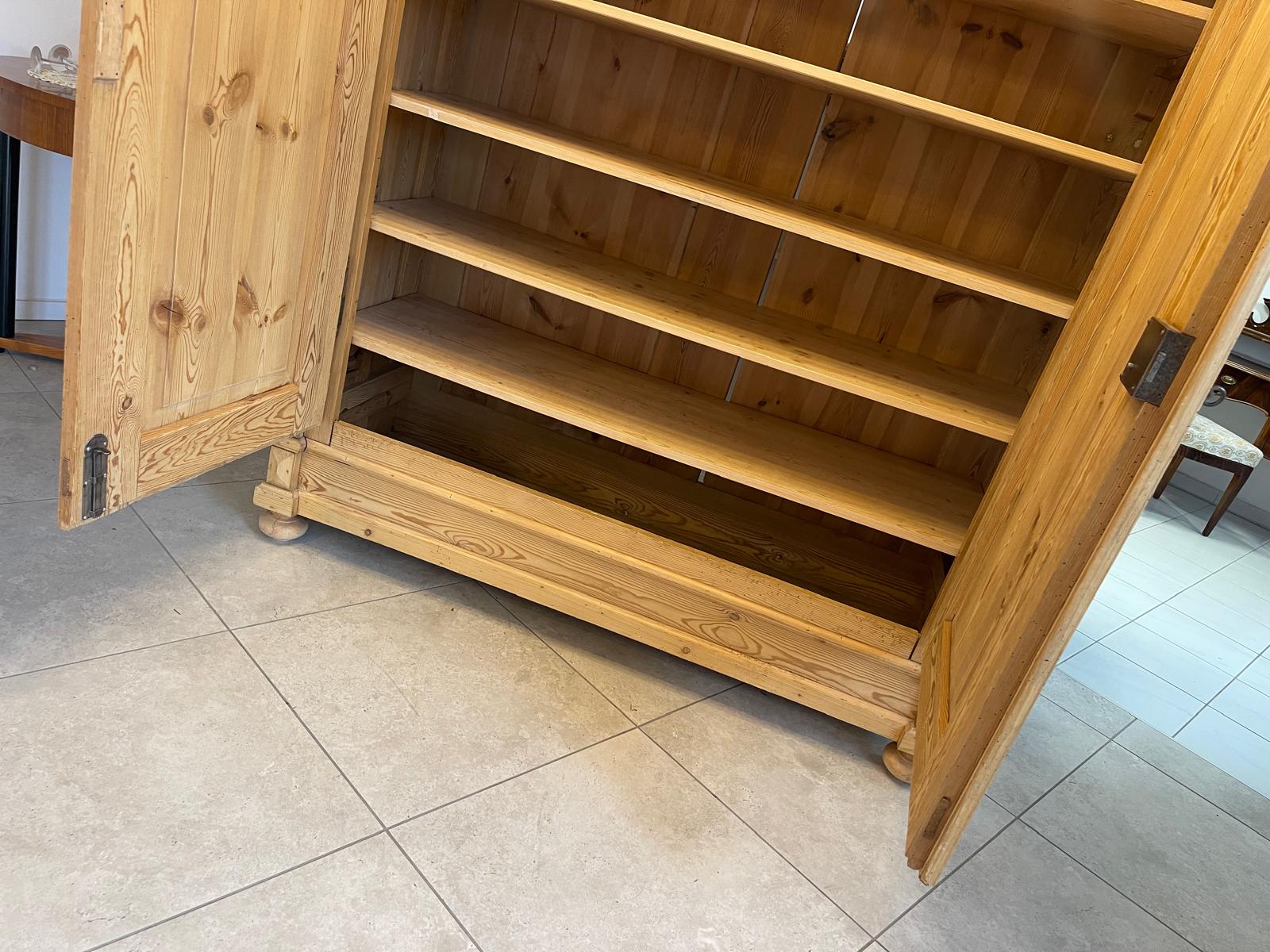 Originaler Bauernschrank Historismus Gründerzeit Hallenschrank Bauernkasten G1261