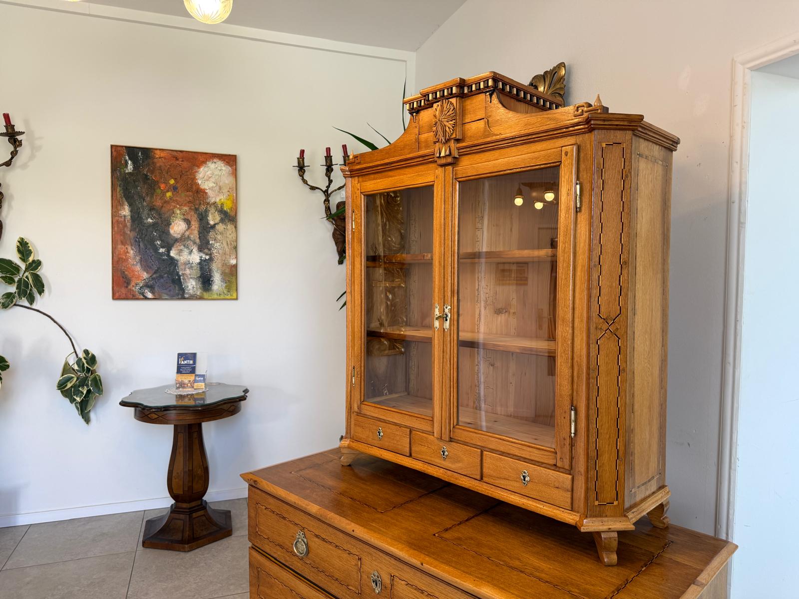 Originaler Josefinischer Aufsatzsekretär Aufsatzkommode Antiquität D2370