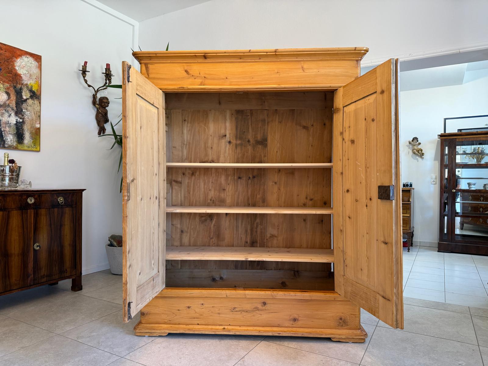 Originaler Bauernschrank Biedermeierschrank Hallenschrank Bauernkasten G2092