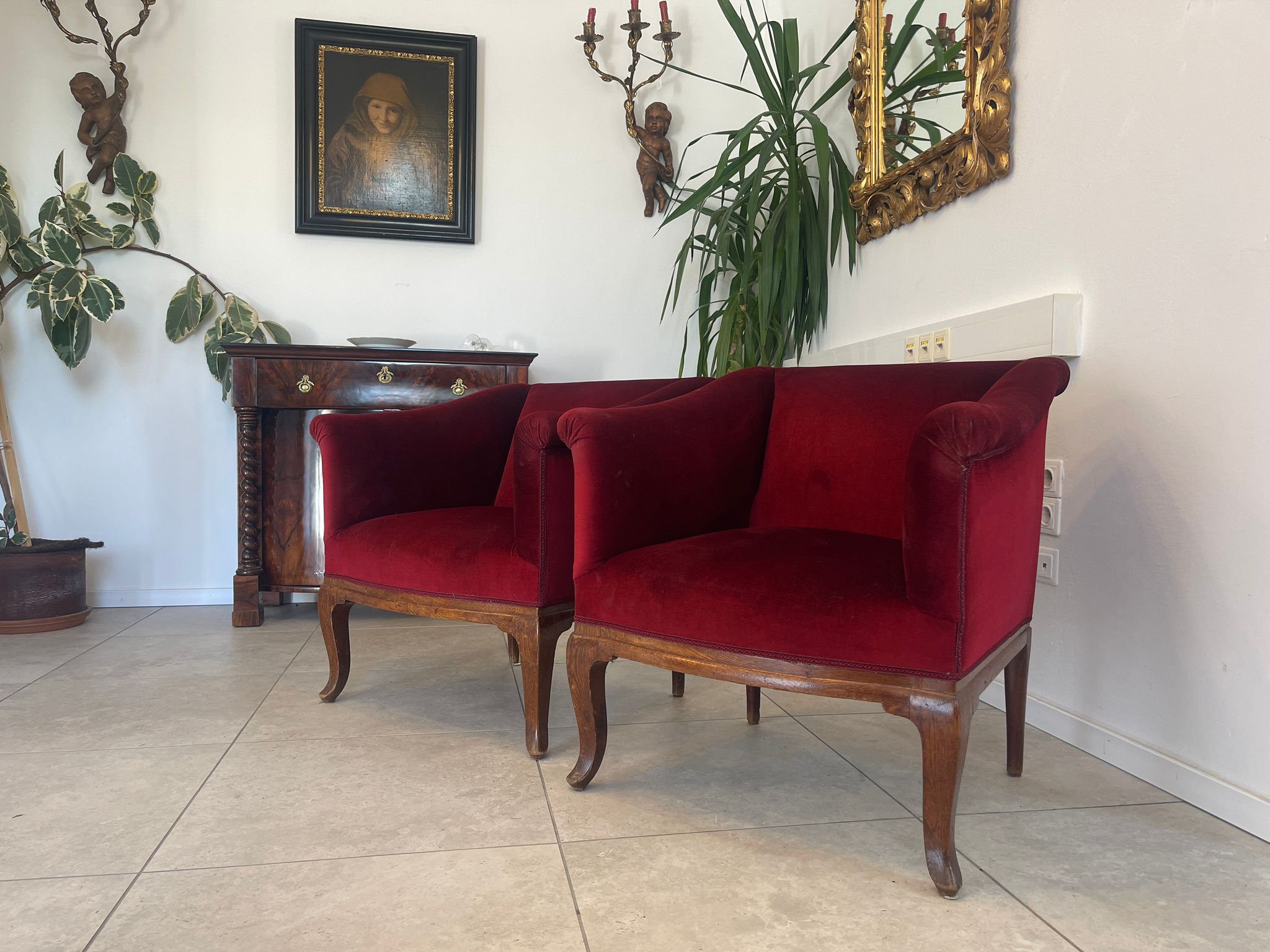 4628e985-0f32-4138-aa7f-371f2aa1f959 Originaler Chippendale Fauteuil Armlehnstuhl 1 Stück A4970