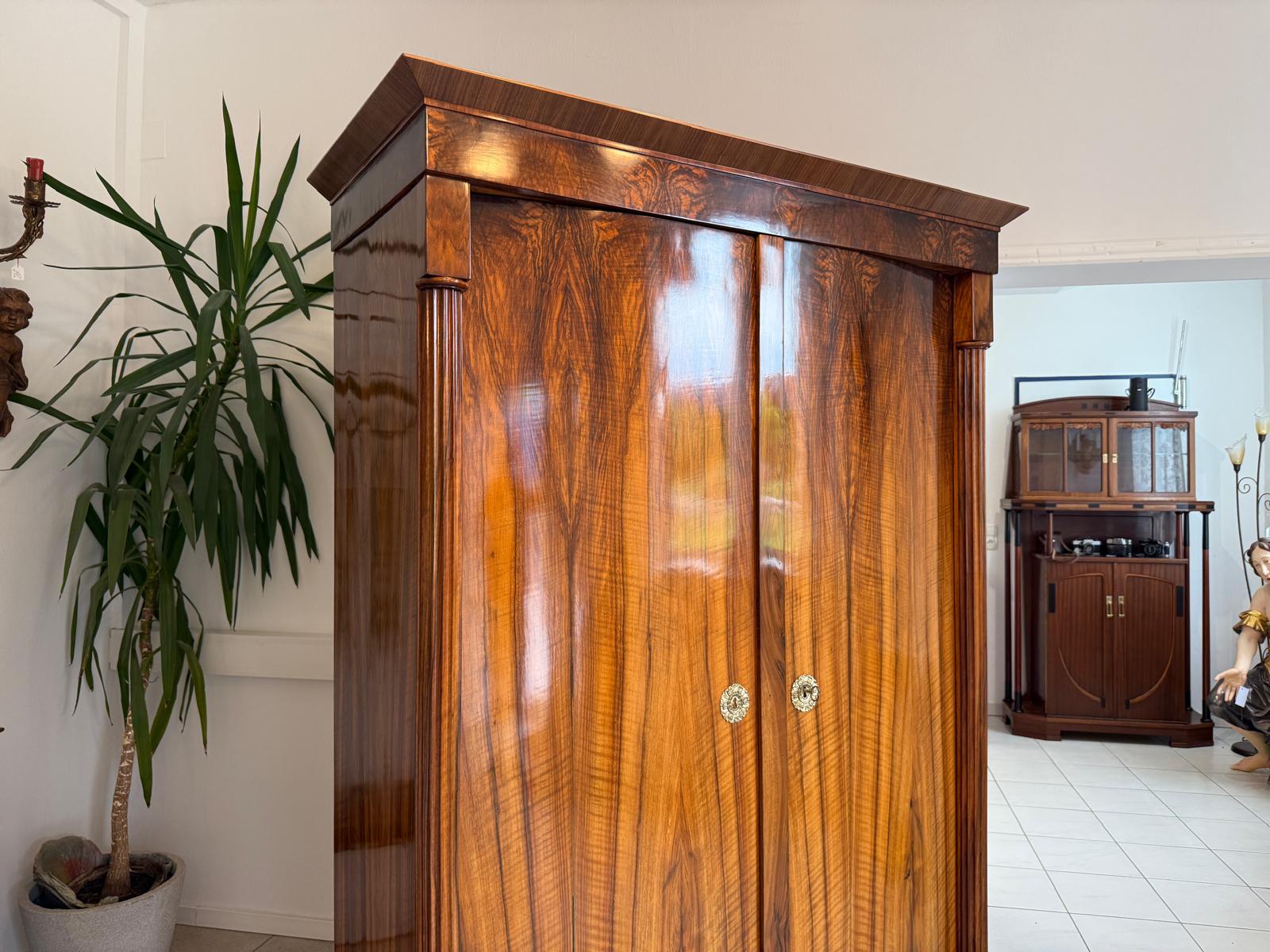 Restaurierter Biedermeier Schrank Kleiderkasten Hallenschrank Antiquität G1837
