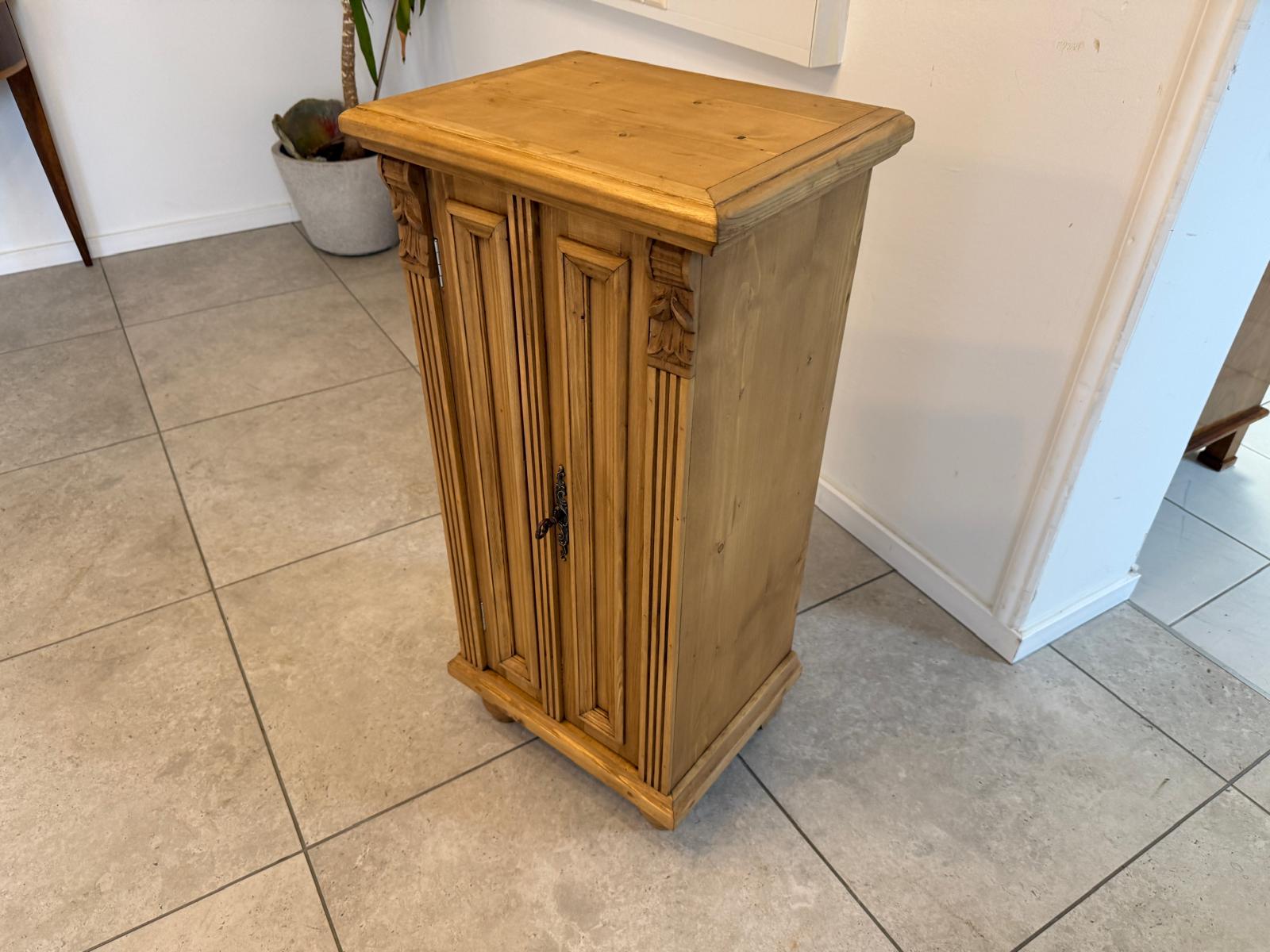 Bäuerliche Anrichte Kommode Laden Kasterl Antik Weichholz G2396