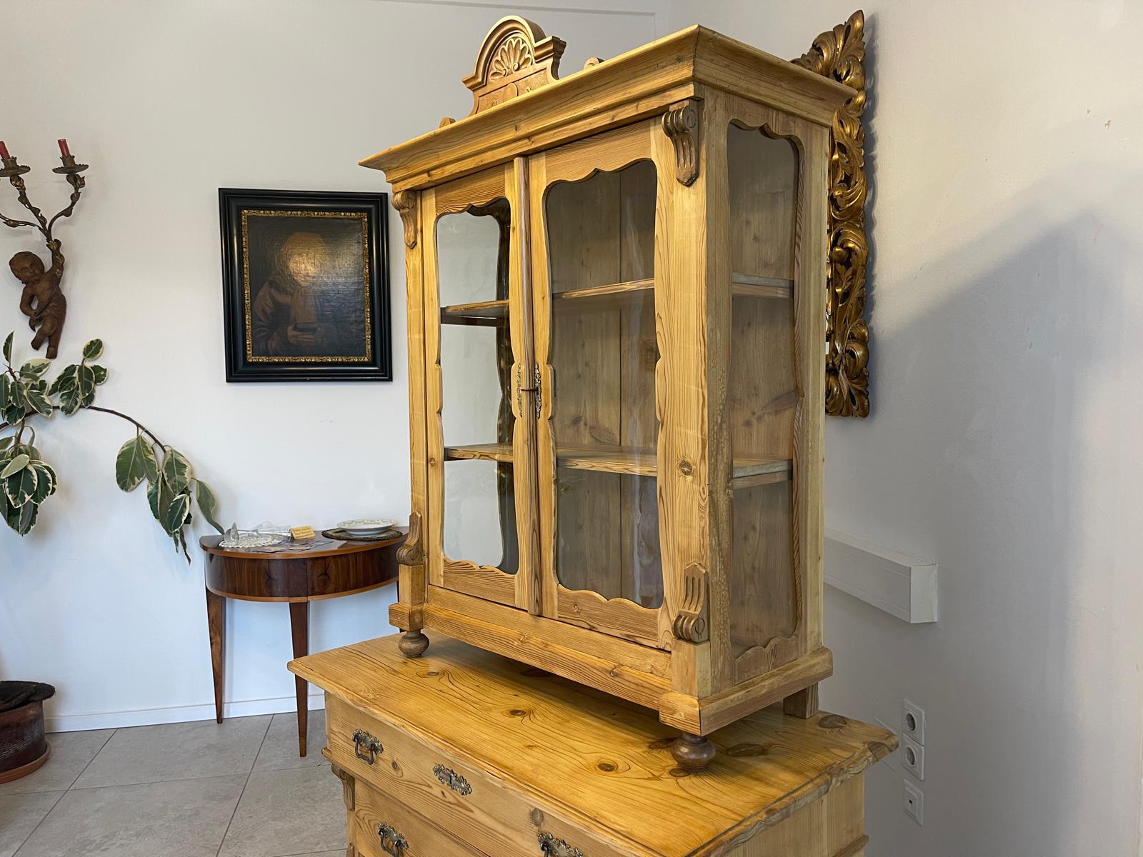 Sale Originale Gründerzeit Küchenkredenz Naturholzschrank Bauernmöbel A5481