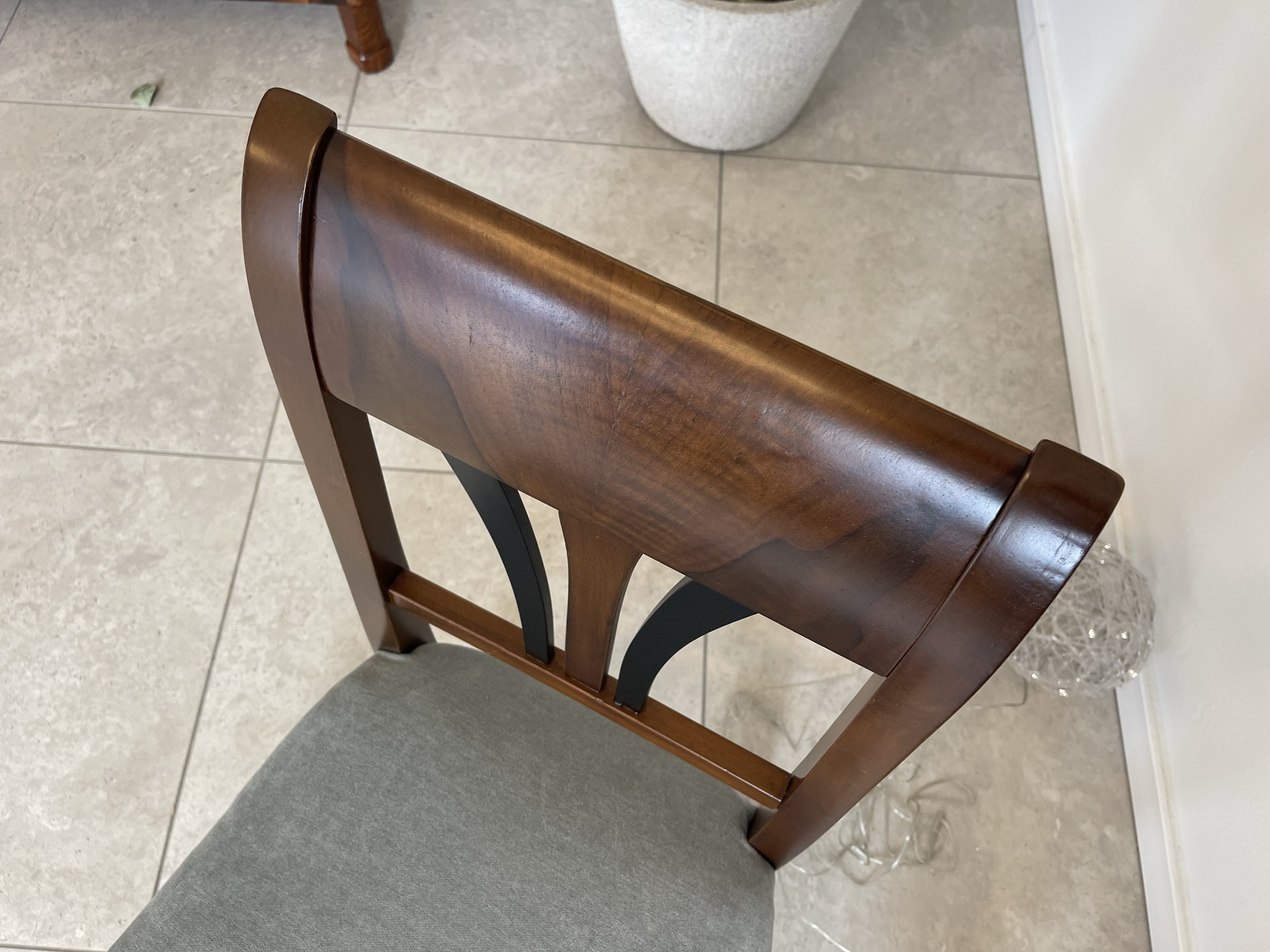 Biedermeier-Barock_42_1 Biedermeier Sessel Nussholz Schaufelsessel B1373