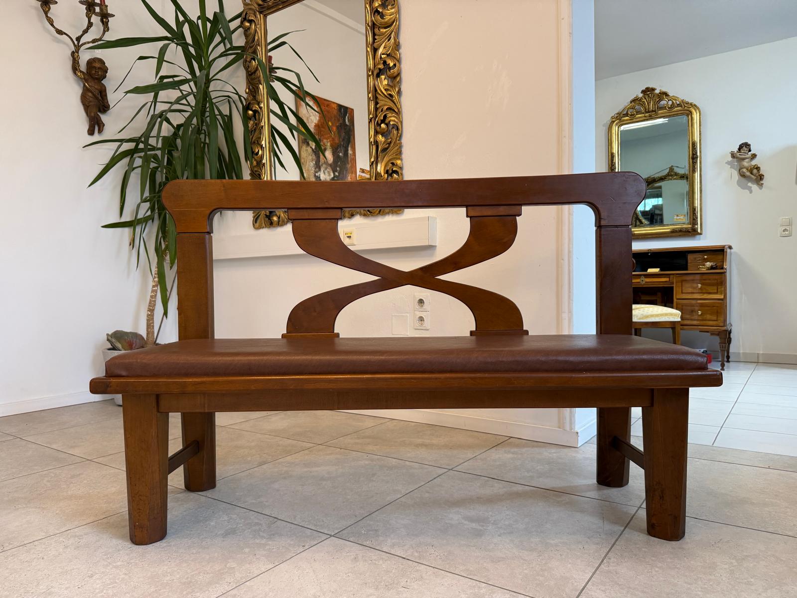 Antike Bank Sitzbank Lümmelbank Bankerl G2268