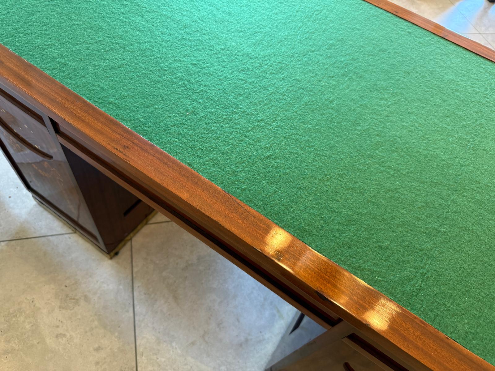 Originaler Jugendstil Schreibtisch Sekretär Freisteher Antiquität D1216