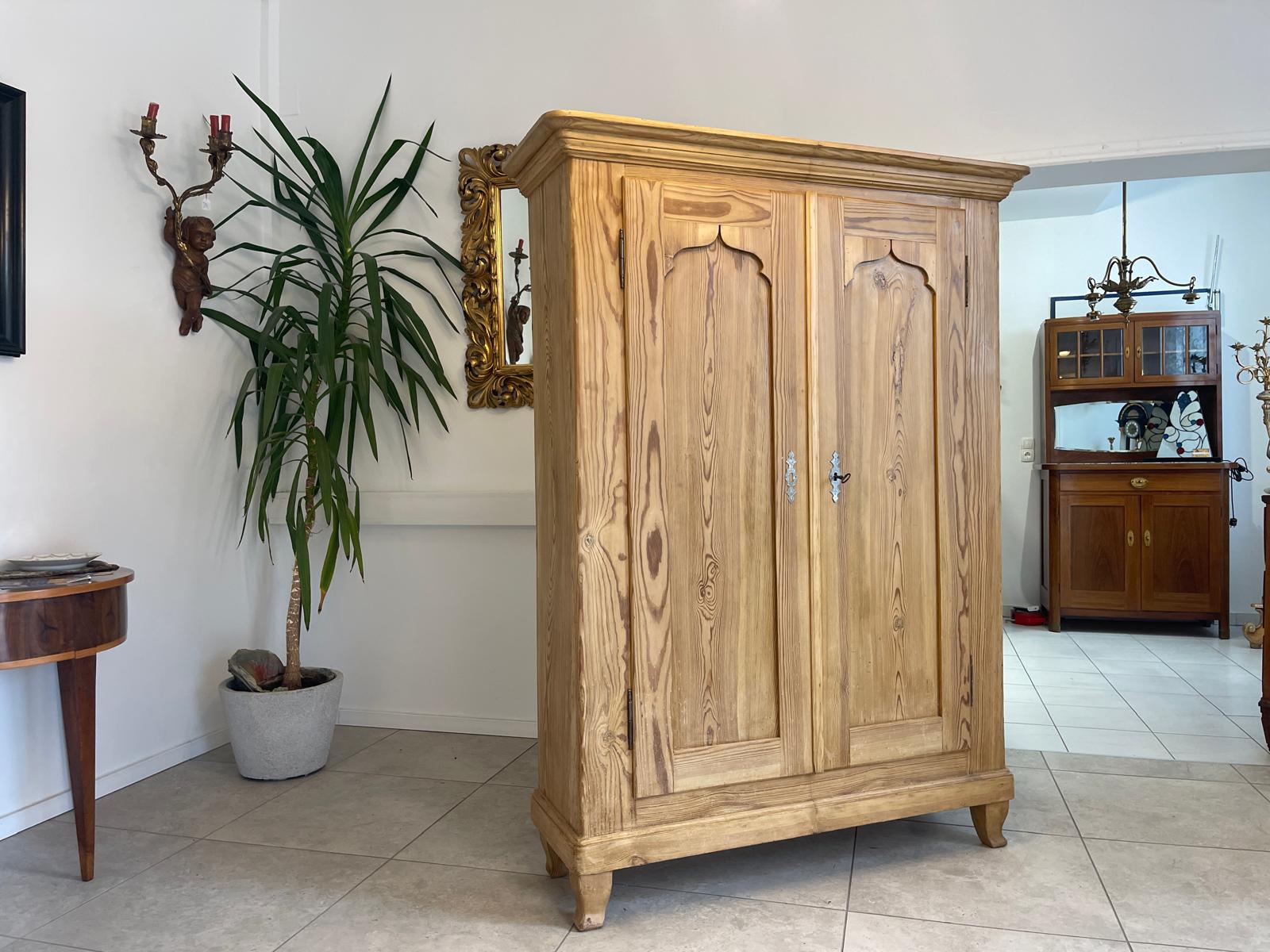 Steirischer Biedermeier Bauernschrank Naturholzschrank G1148