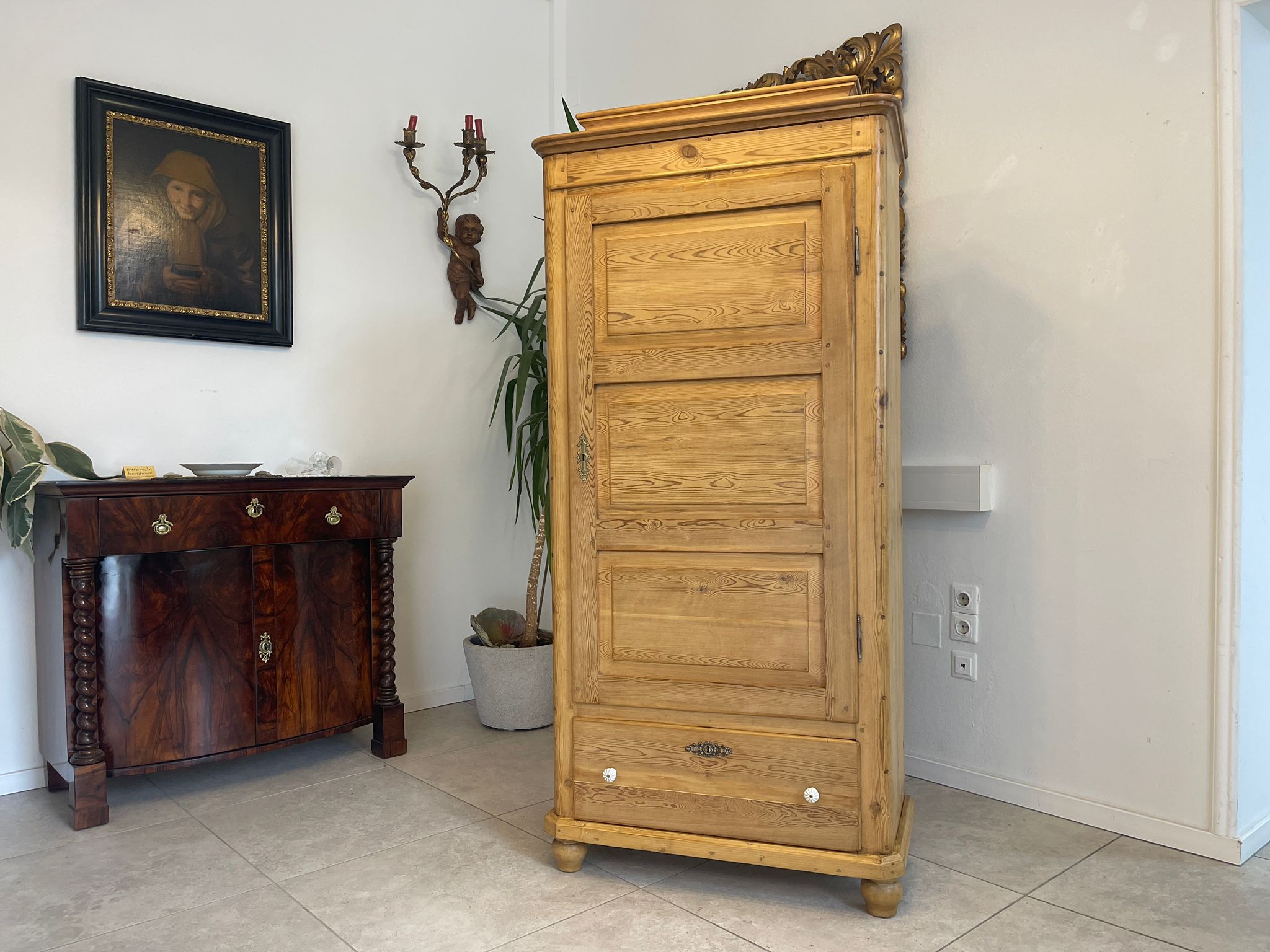 832e58c3-8958-49d8-b3fd-d0f90699df7b Steirischer Bauernschrank Biedermeier Schrank A5019