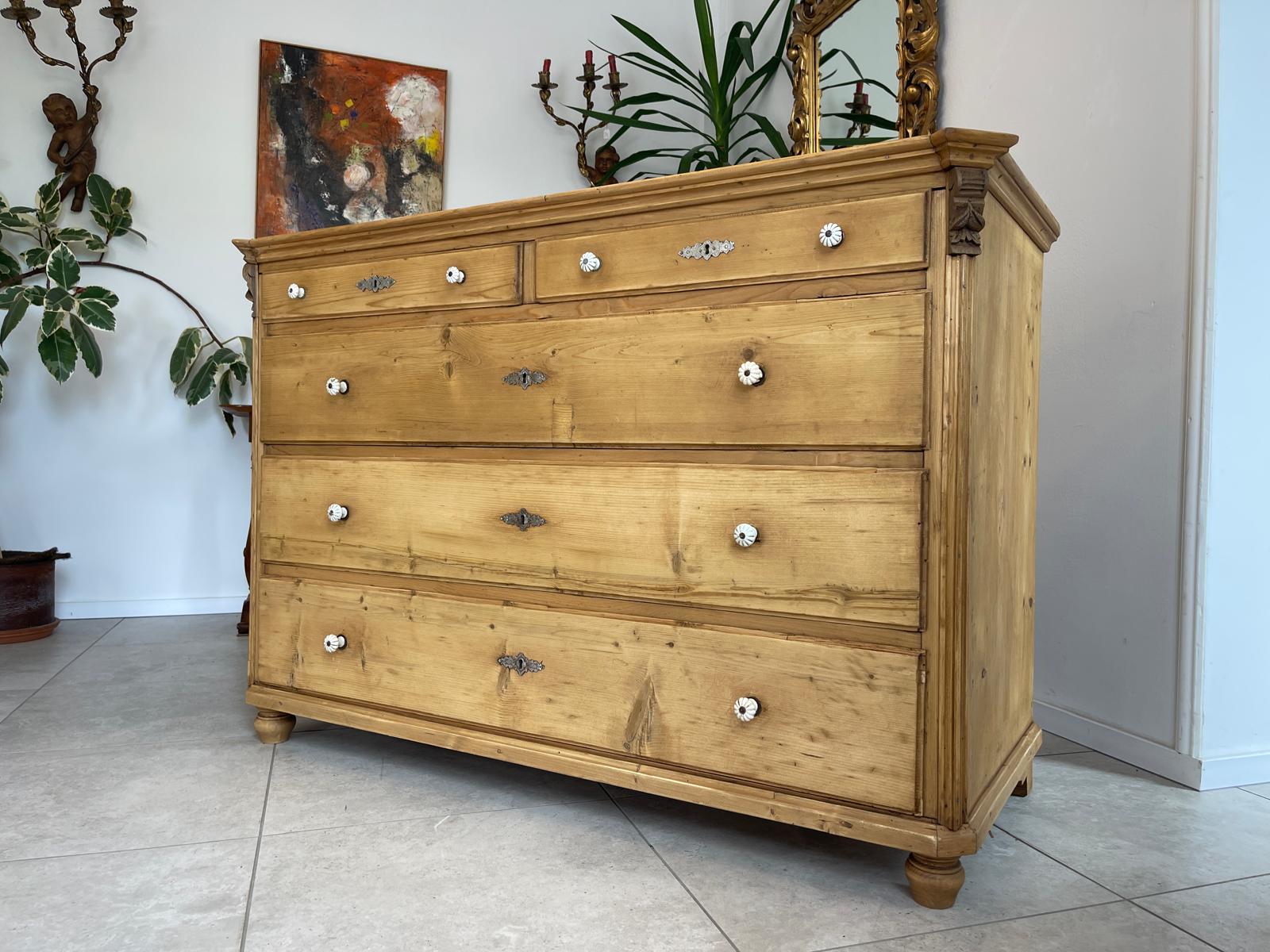 Sale Gründerzeit  Ladenkommode Ladenschrank Restauriert  Bauernmöbel Gross G1685