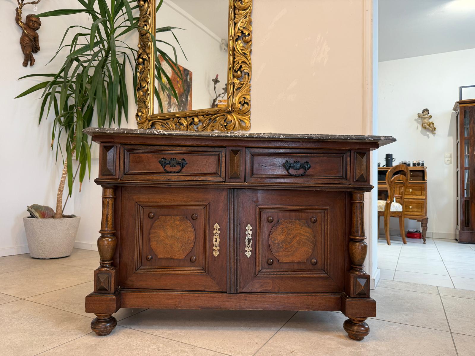 Sale Gründerzeit Anrichte Kommode Original Waschtisch G2142