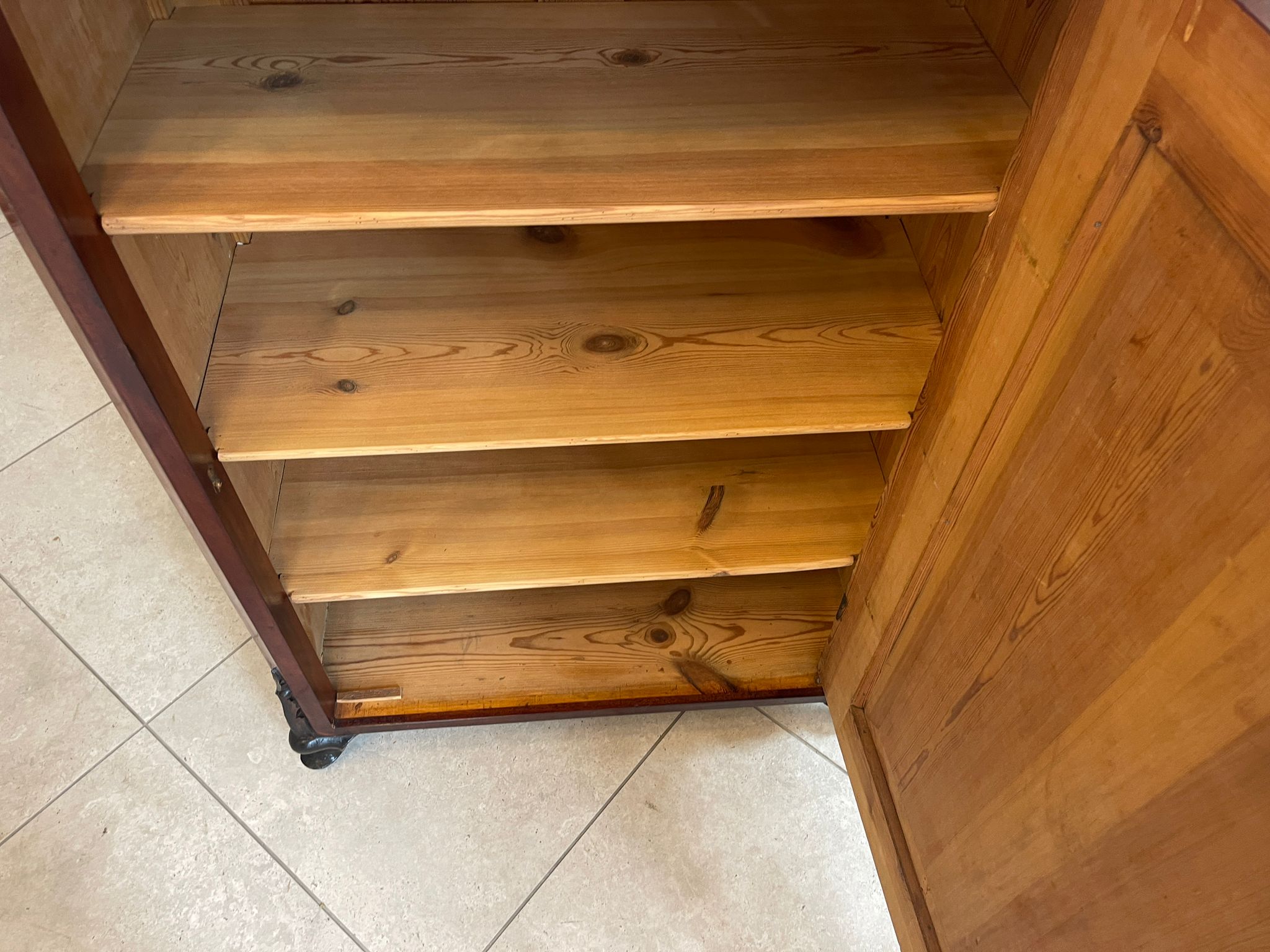 Spätbiedermeier Vertiko Halbschrank Antiqutität Rarität G1614