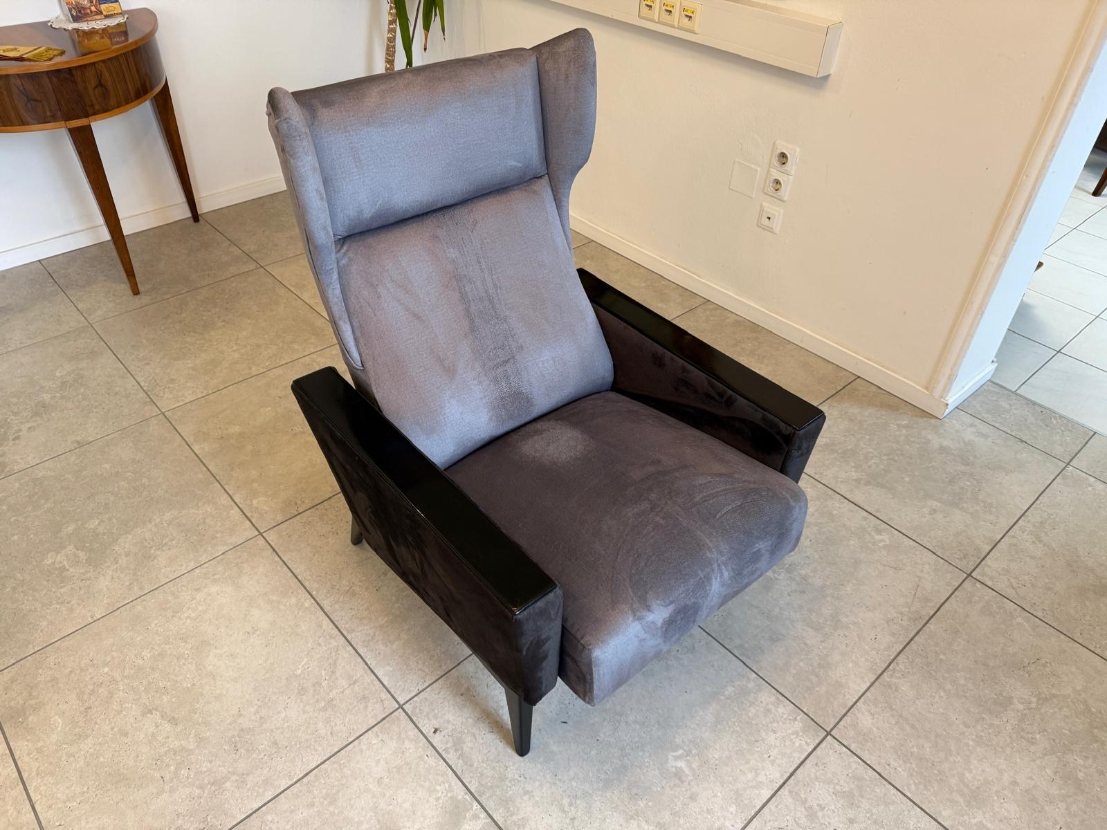 Art Deco Fauteuil Designerstuhl Liegestuhl Antiquität G2270