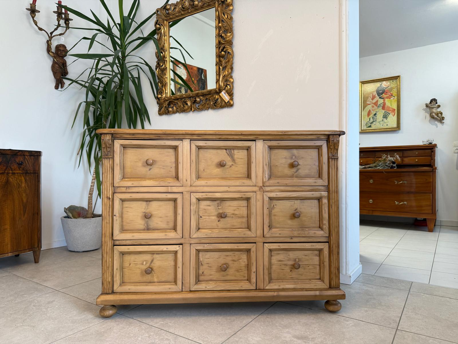 Bäuerliche Kommode 9 Ladenkommode Landhausmöbel Weichholzmöbel G1938