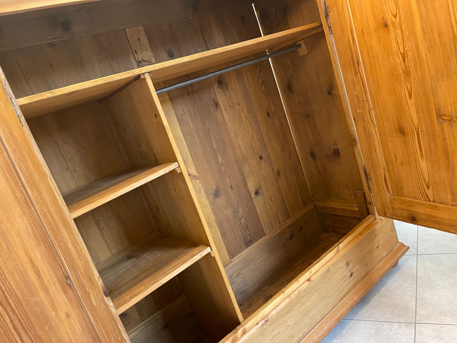 Originaler Bauernschrank Biedermeierschrank Hallenschrank Bauernkasten G1692