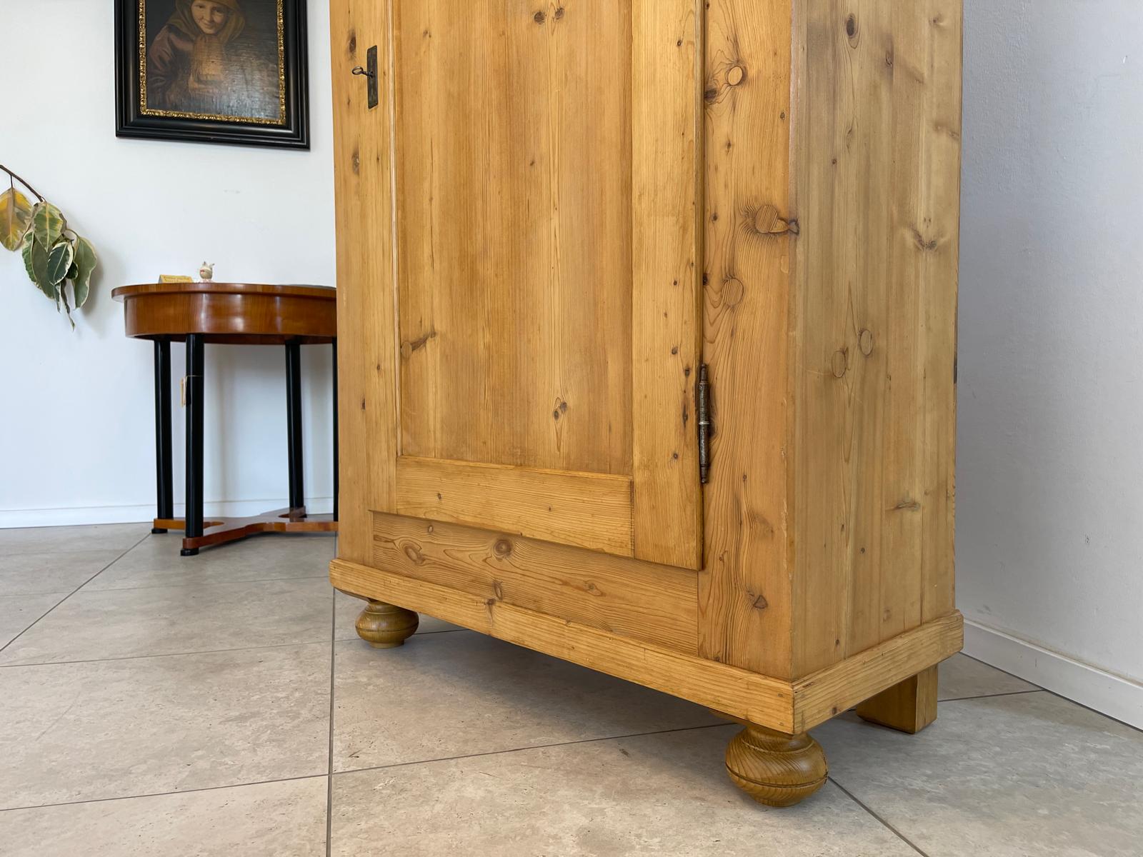 Biedermeier Bauernschrank Naturholzschrank Bauernmöbel Bauernstube G1322