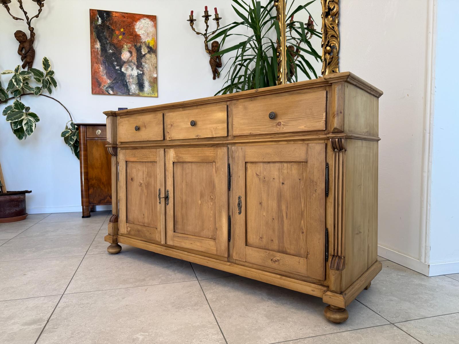 Apothekenschrank 3 Ladenkommode Ladenschrank D2342