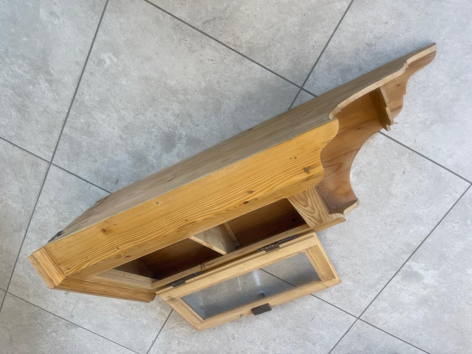 Bäuerliches Eckkasterl Bauernkasterl Eckregal Biedermeier Möbel G1597