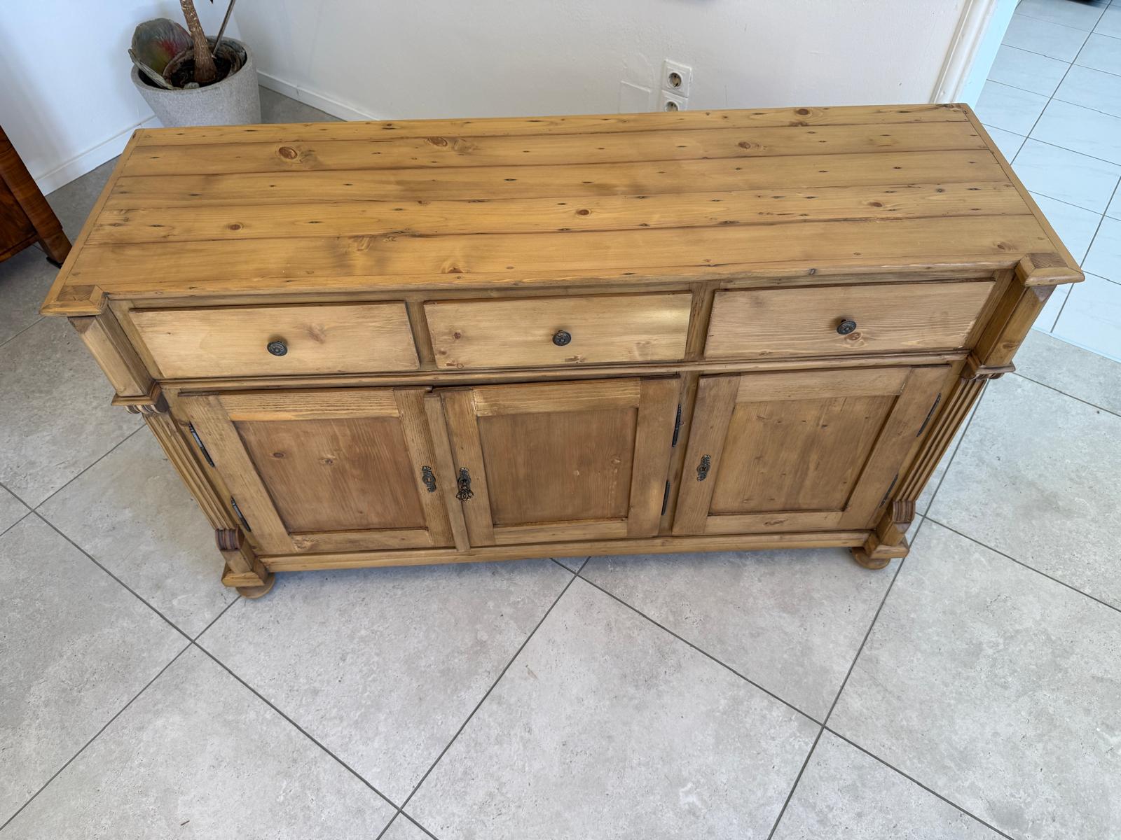 Apothekenschrank 3 Ladenkommode Ladenschrank D2342