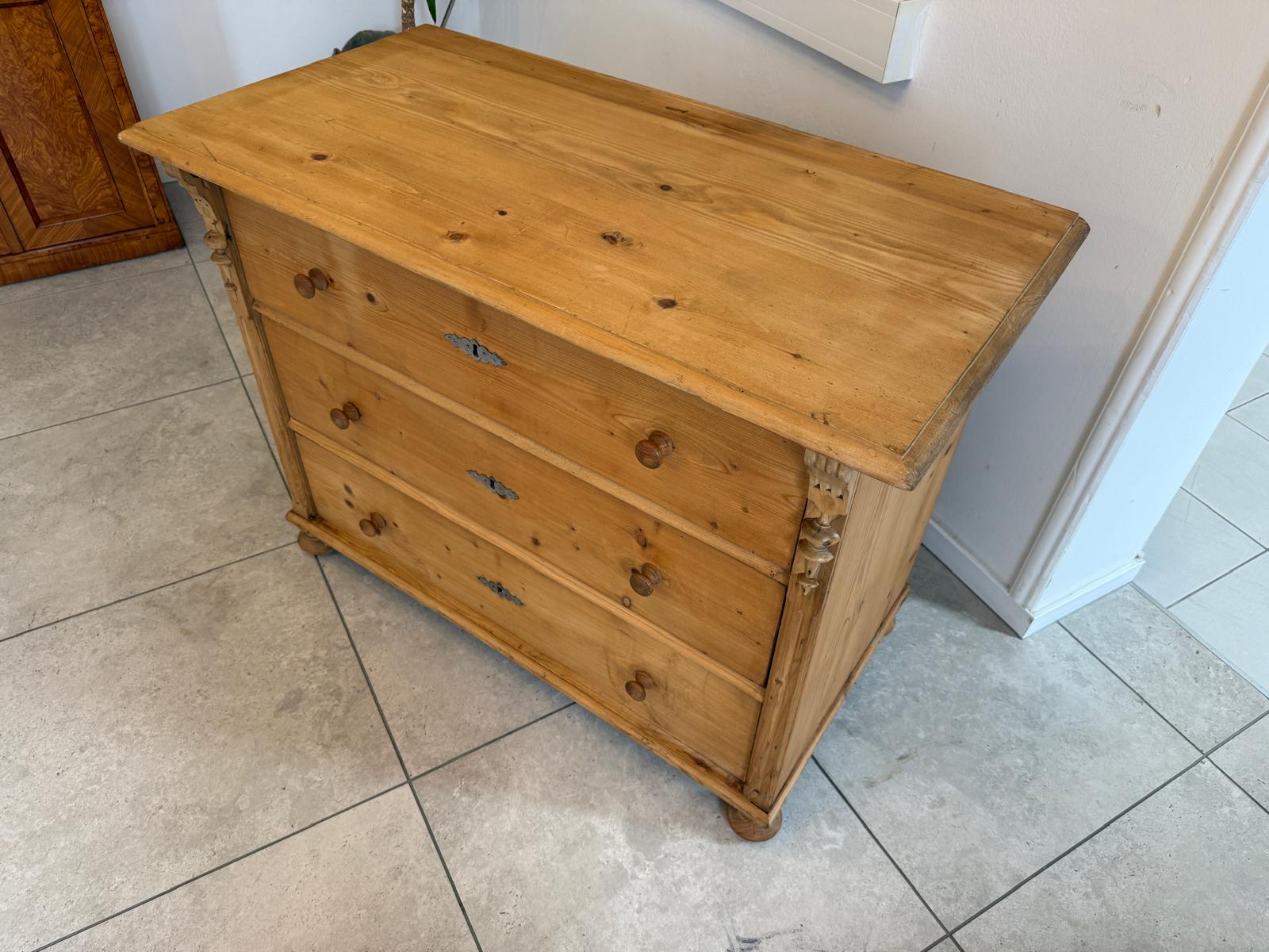 Bäuerliche Gründerzeit Anrichte Kommode Kasterl Bauernmöbel Antik D1201