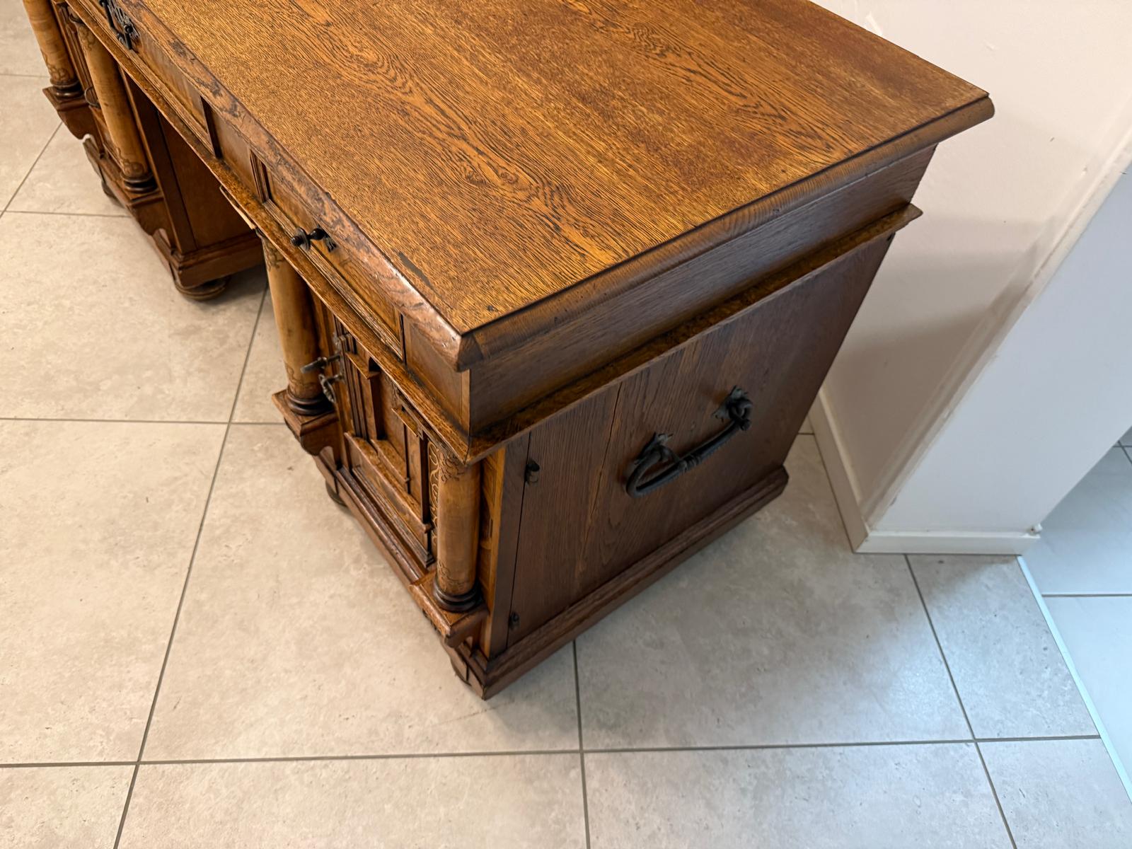 Spätrenaissance Sekretär Schreibtisch Herrenschreibtisch Original Antiquität G2209