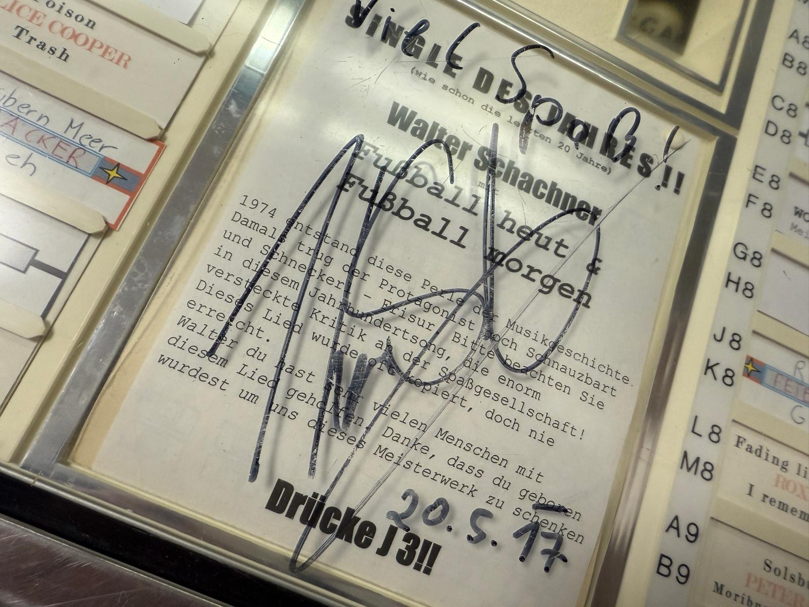 Originale Wurlitzer / AMI Rowe International Musikbox Modell R-74 Thomas Stipsits STIP