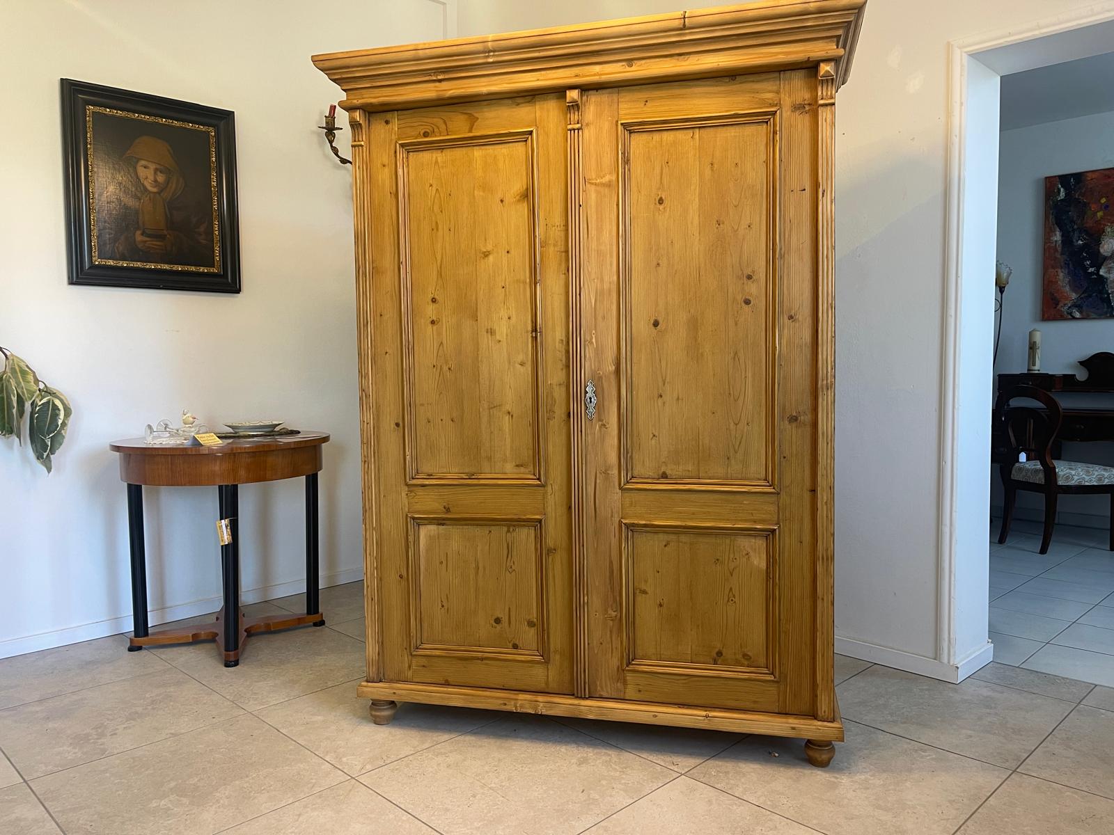 Sale Steirischer Biedermeier Bauernschrank Naturholzschrank Bauernmöbel Antik G1299