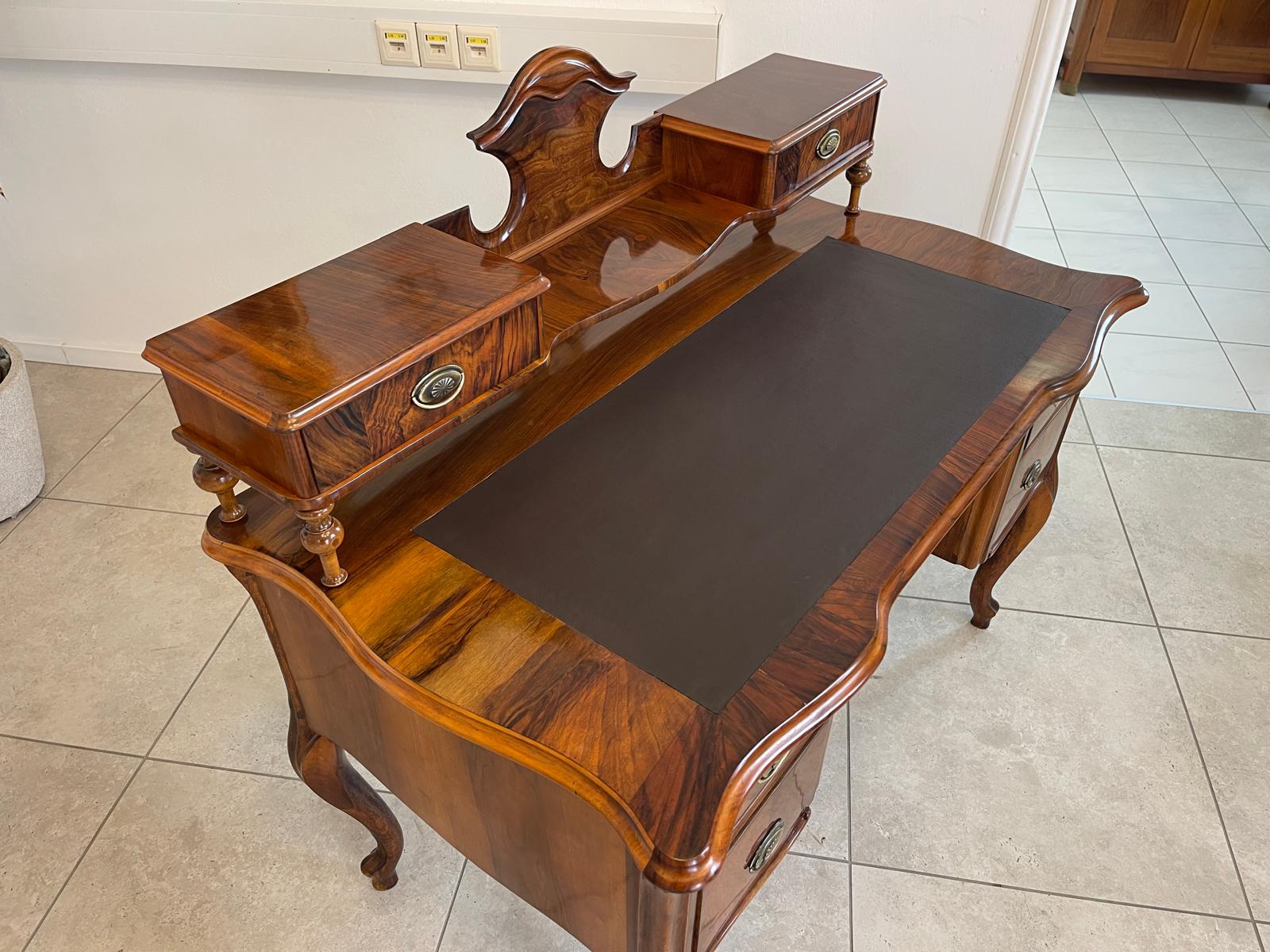 Sale Restaurierter Spätbiedermeier Damen Schreibtisch Sekretär Original Antiquität G1191